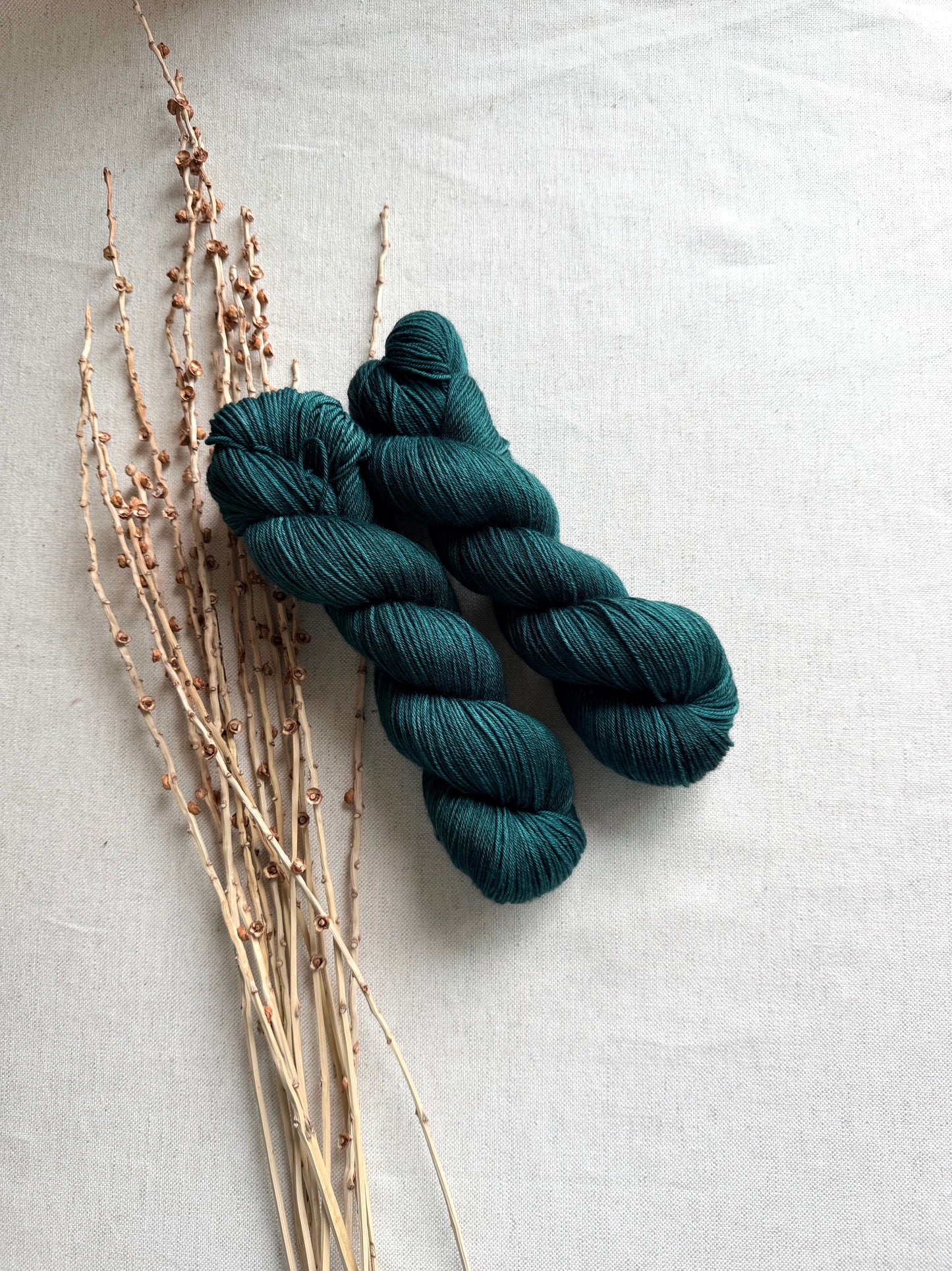 Forest Green 100g SW Merino Nylon