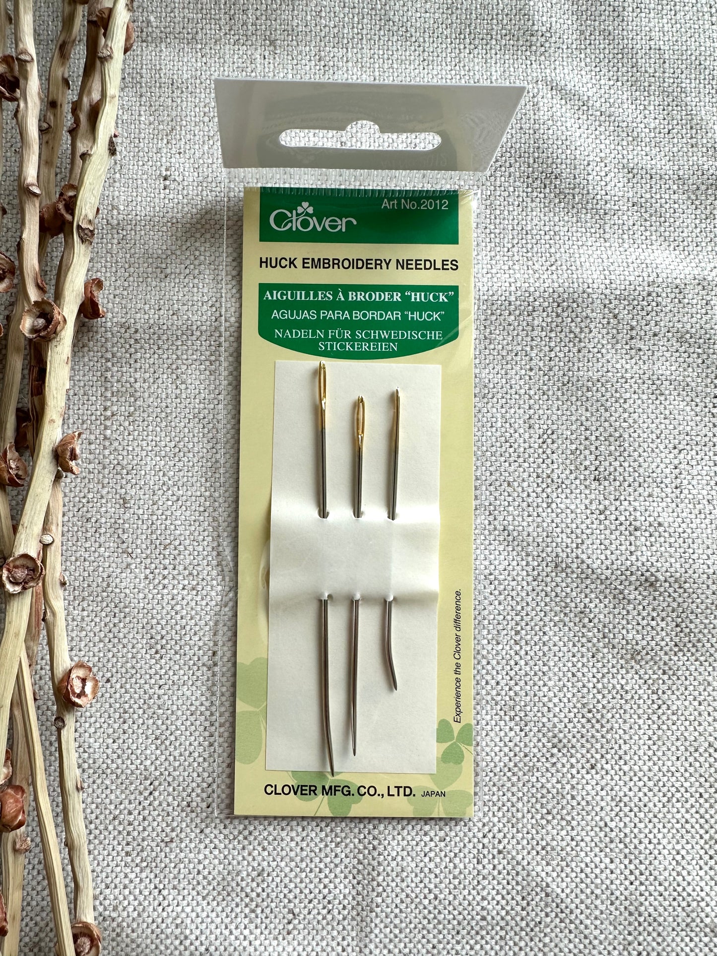 Clover Huck Embroidery Needles