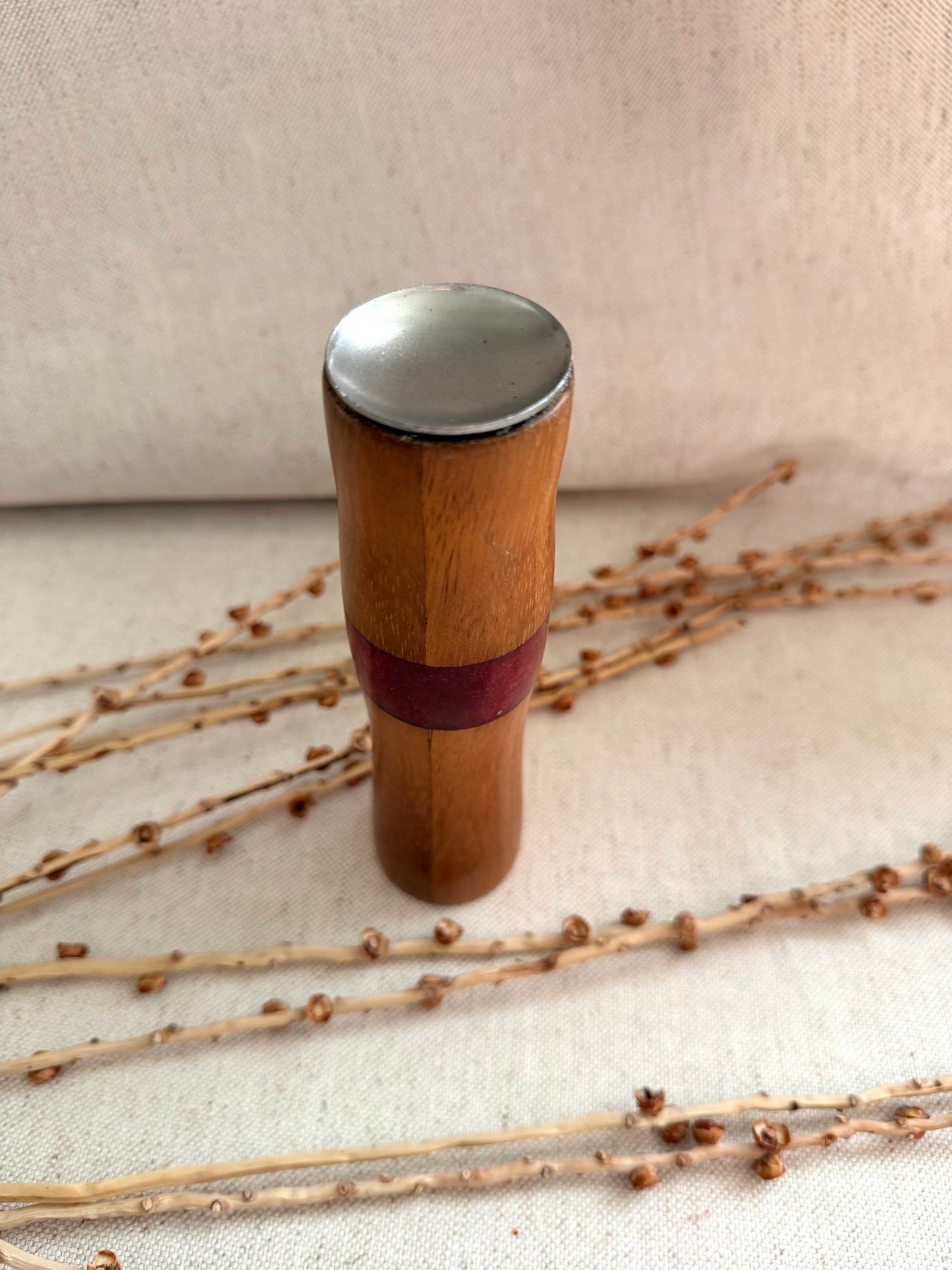 Walnut Support Spindle Bowl