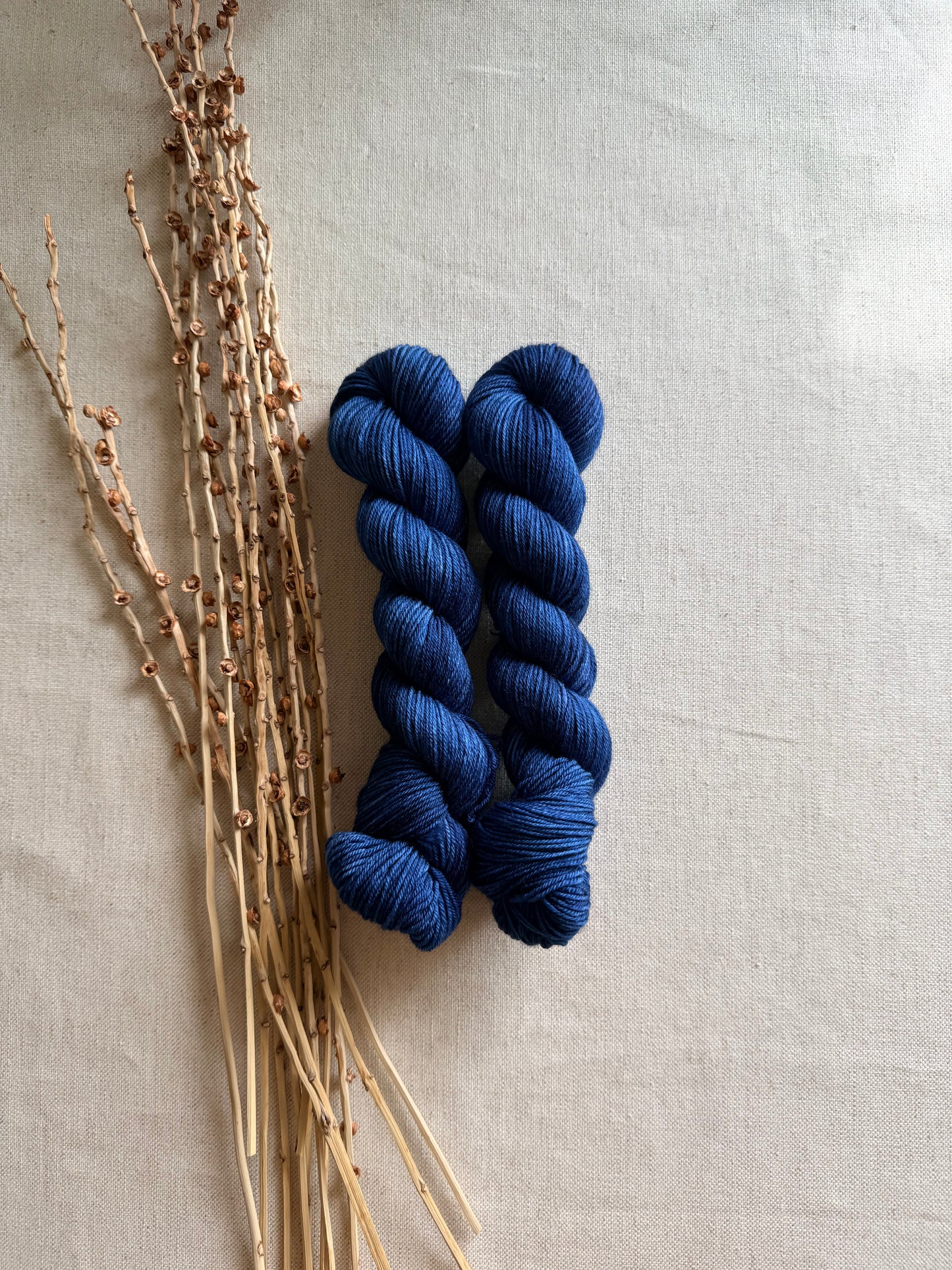 Blue Steel SW Merino Nylon 50g Skein