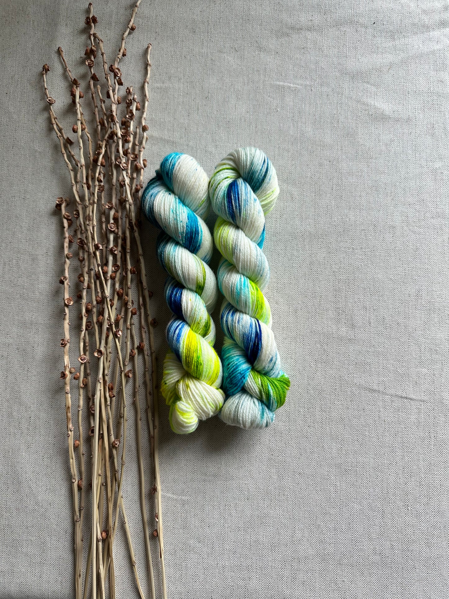 The Moon Is Shining Bright SW Merino Nylon 50g Skein