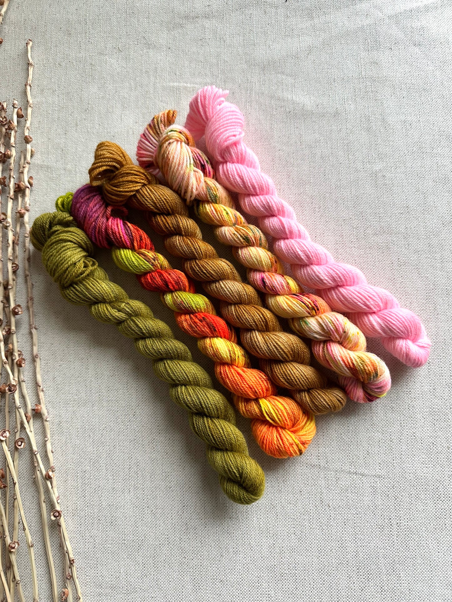 We'll Sing in the Sunshine - SW Merino Nylon Mini Skein Set