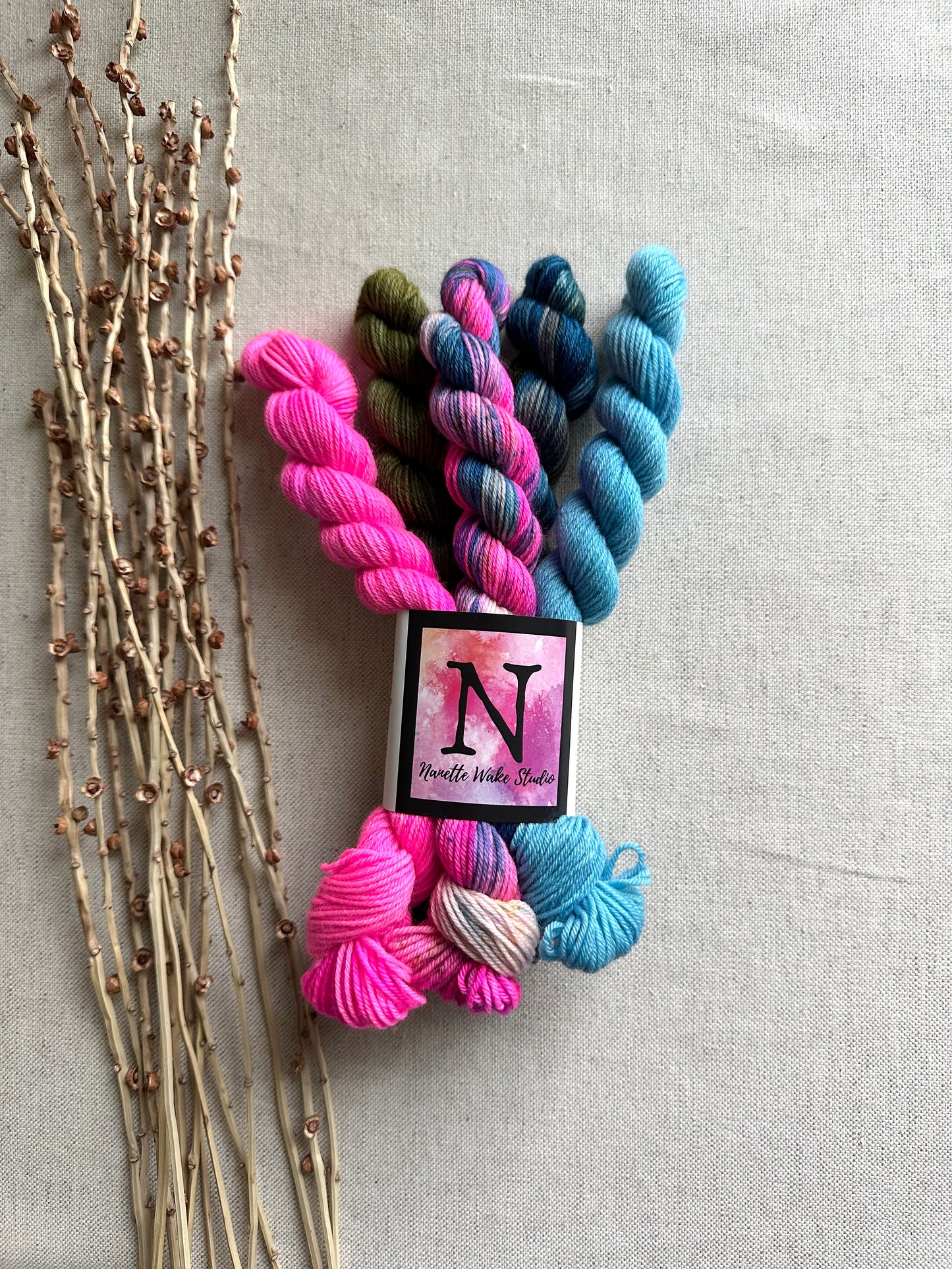 Groovy - SW Merino Nylon Mini Skein Set