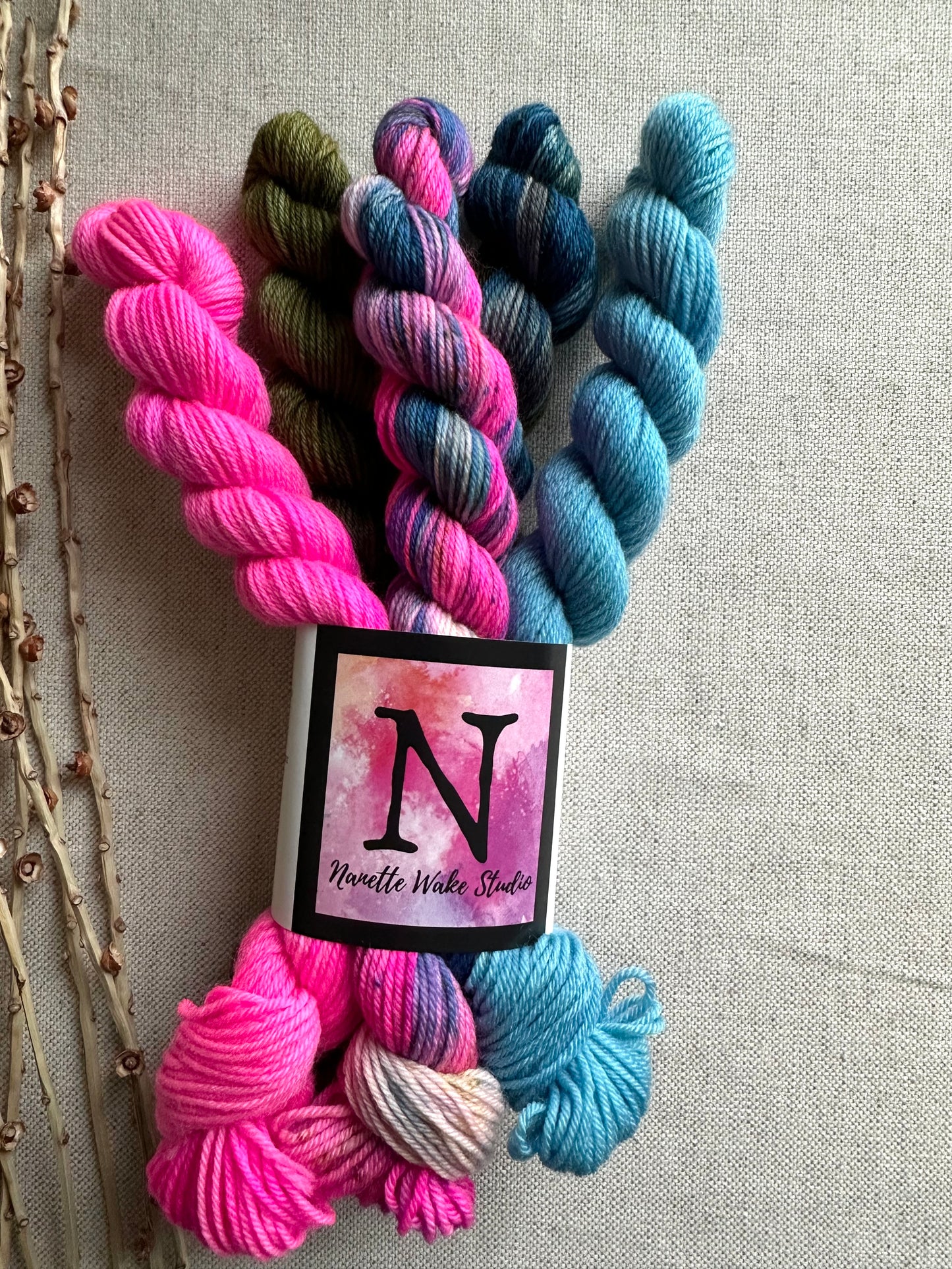 Groovy - SW Merino Nylon Mini Skein Set