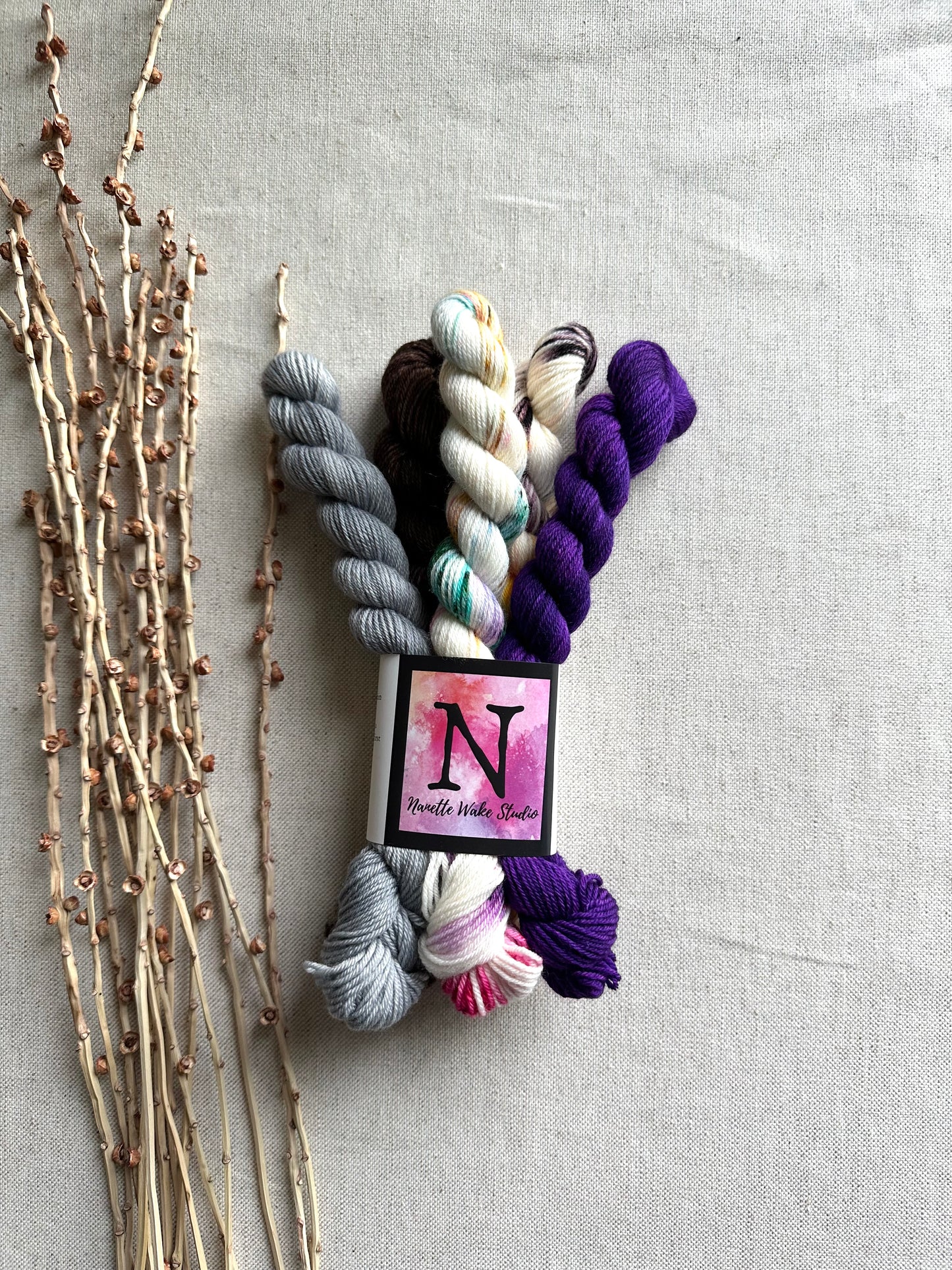 Mini Skirts - SW Merino Nylon Mini Skein Set