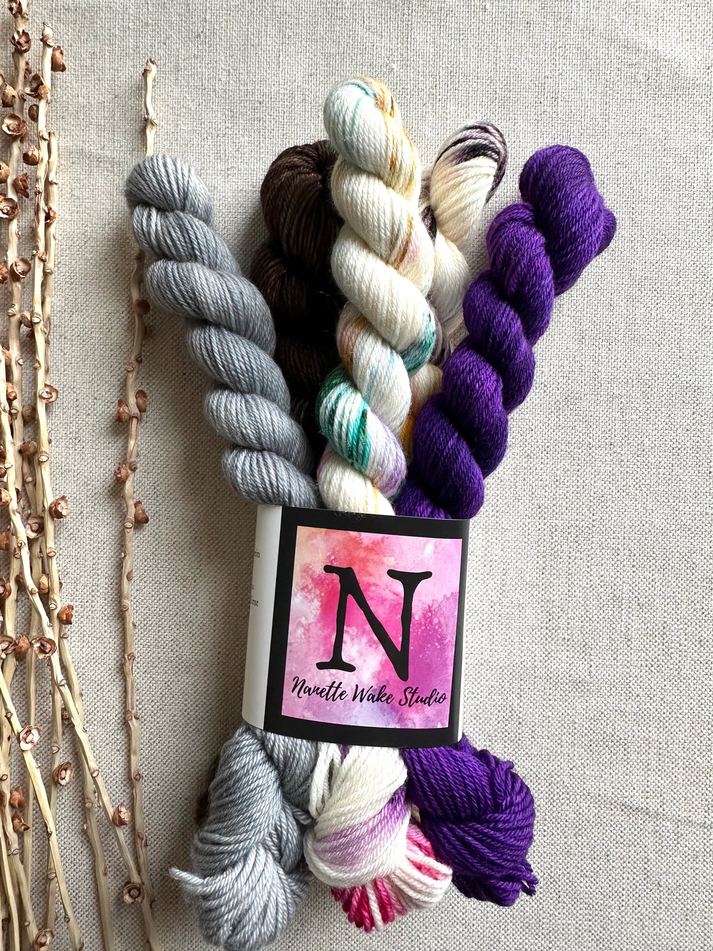 Mini Skirts - SW Merino Nylon Mini Skein Set