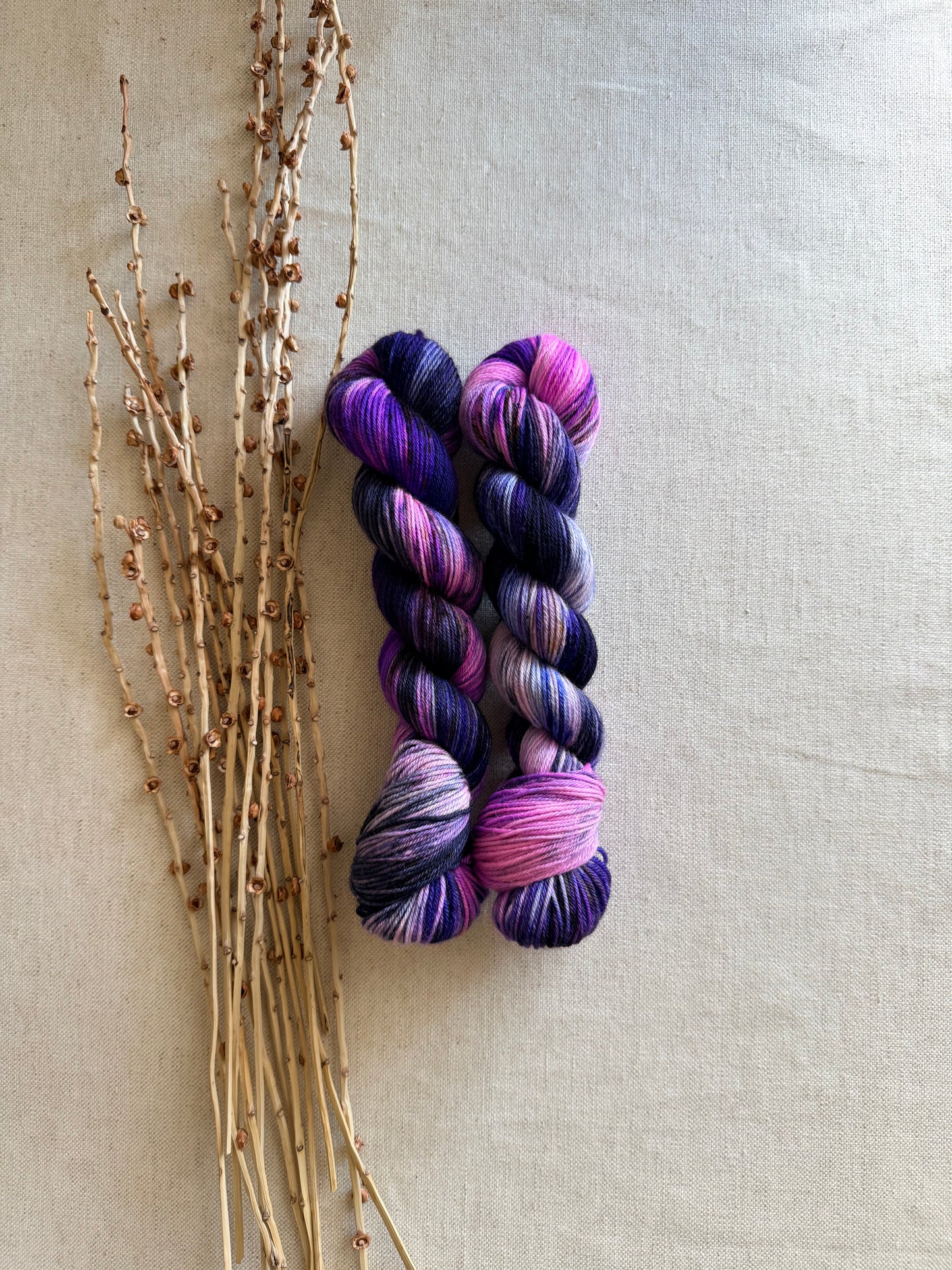 Berry Ice SW Merino Nylon 50g Skein