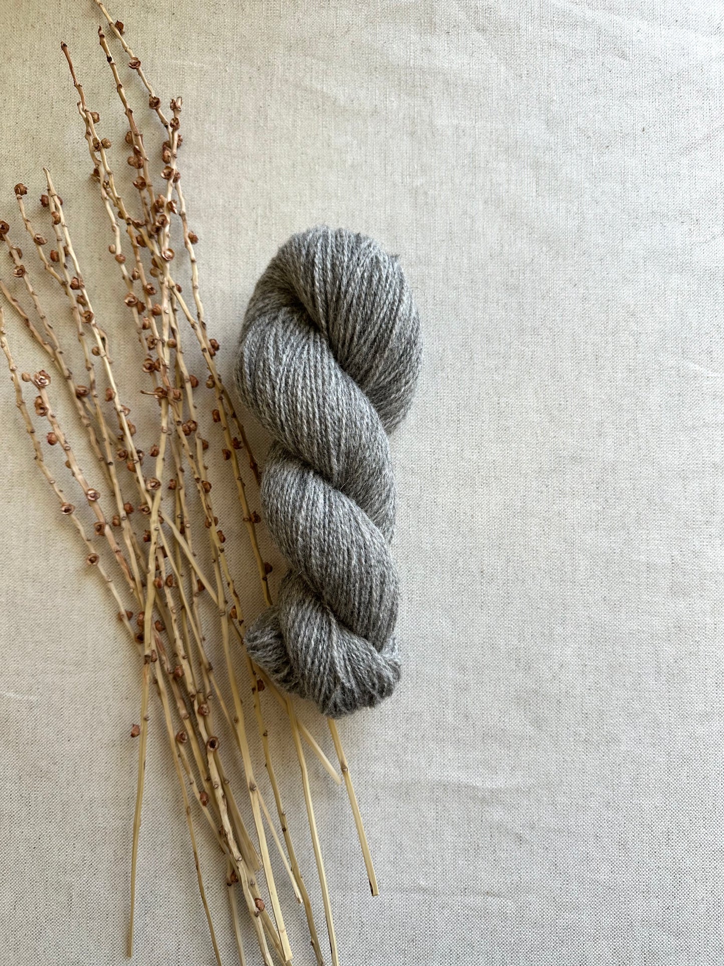 Natural Gray 100% Shetland