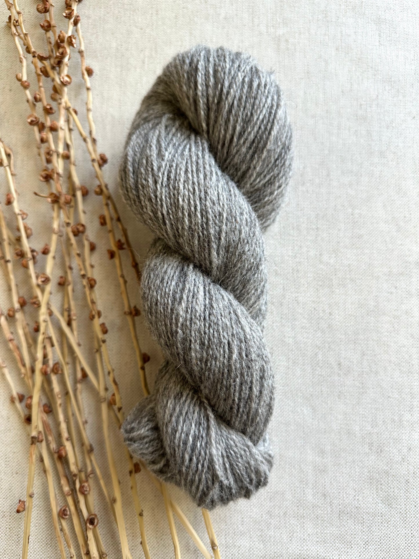 Natural Gray 100% Shetland
