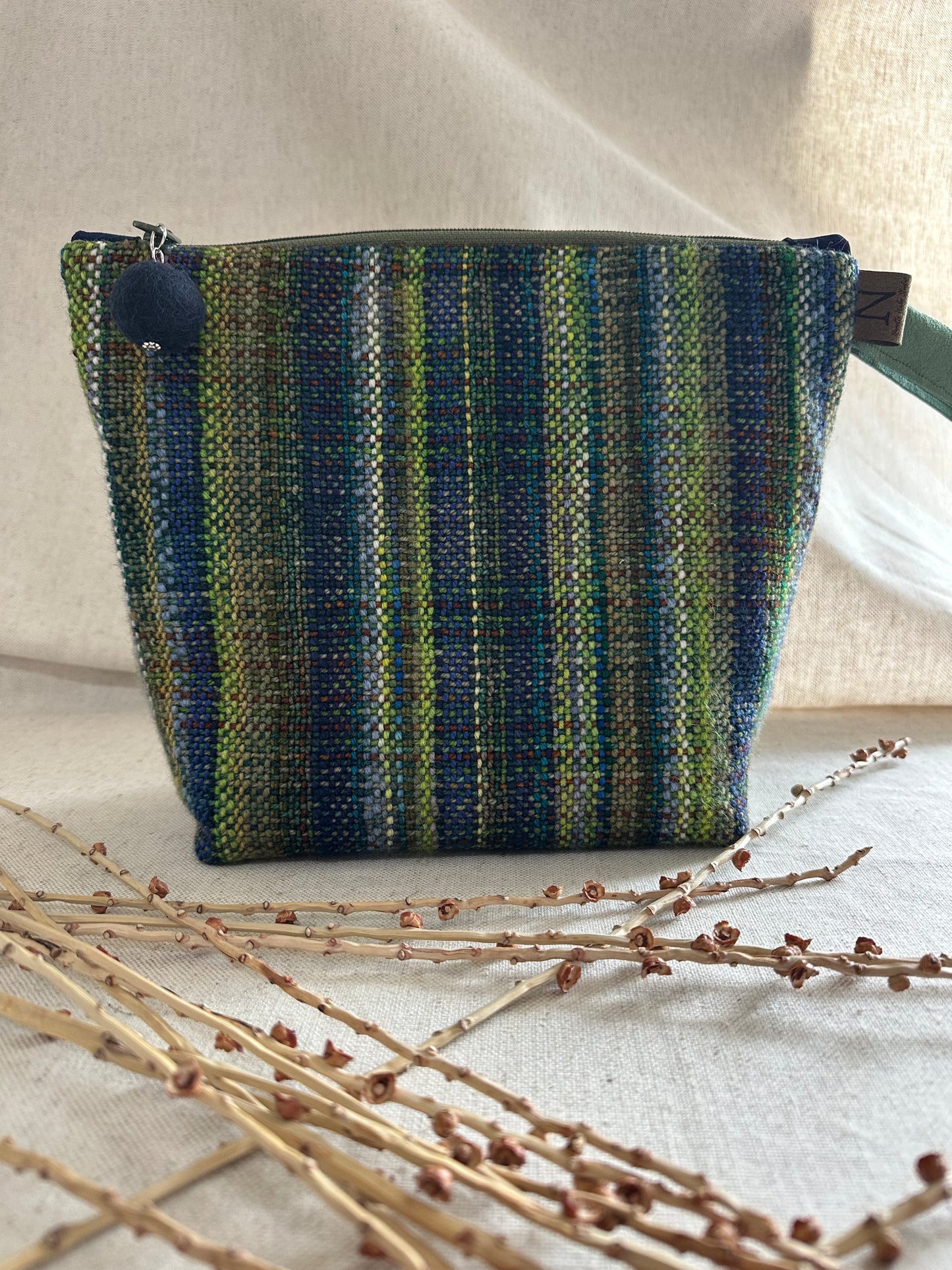 Green Handwoven Bag