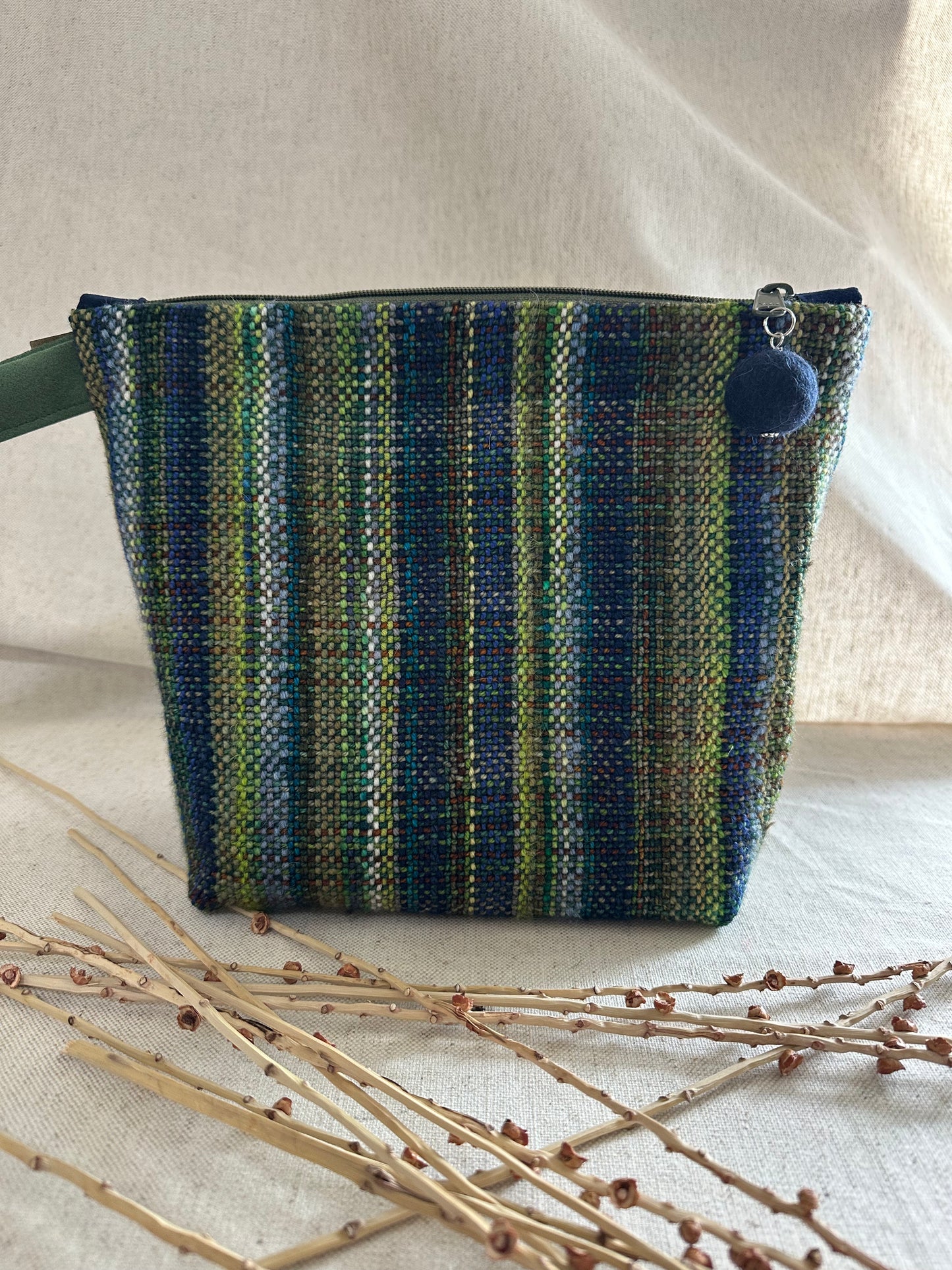 Green Handwoven Bag