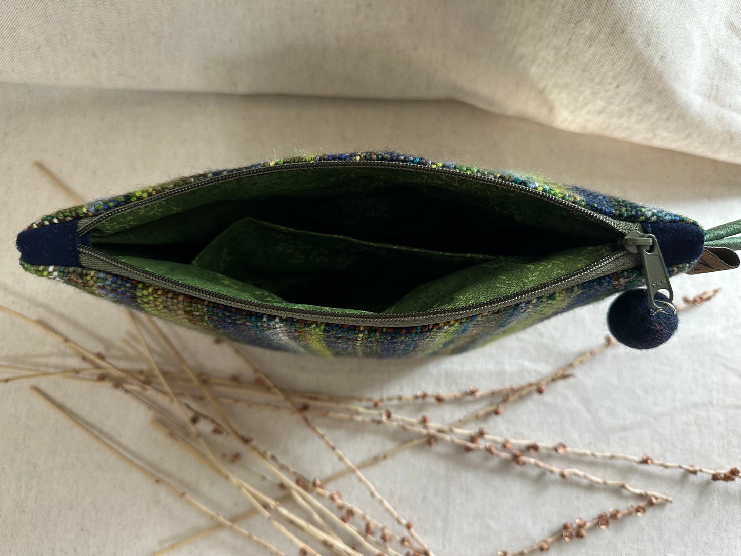 Green Handwoven Bag