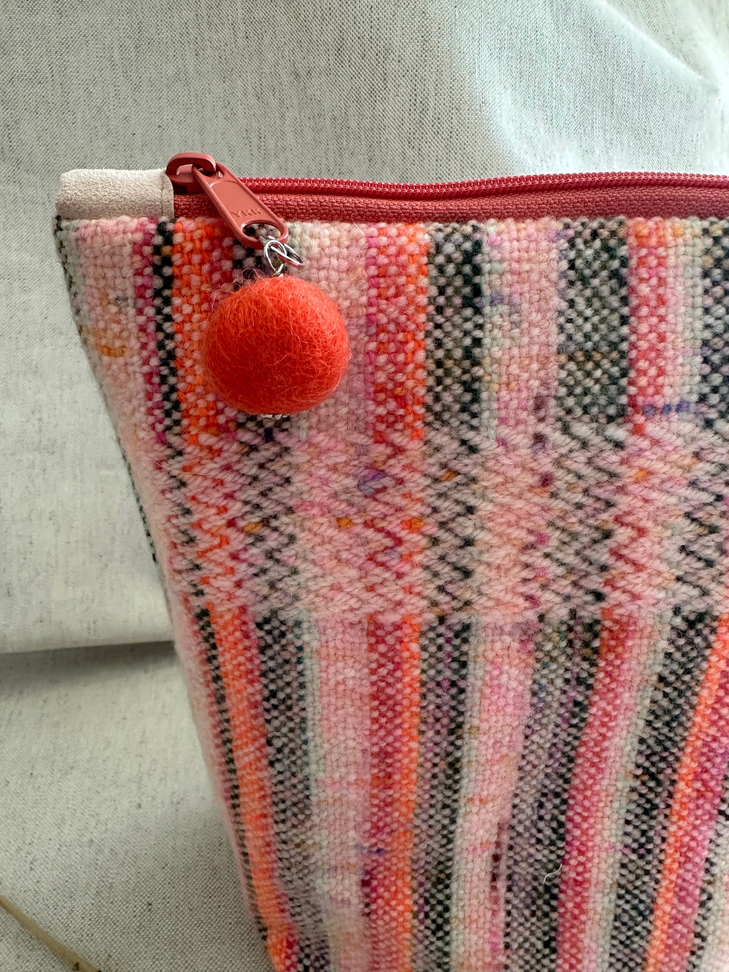 Light Orange Handwoven Bag