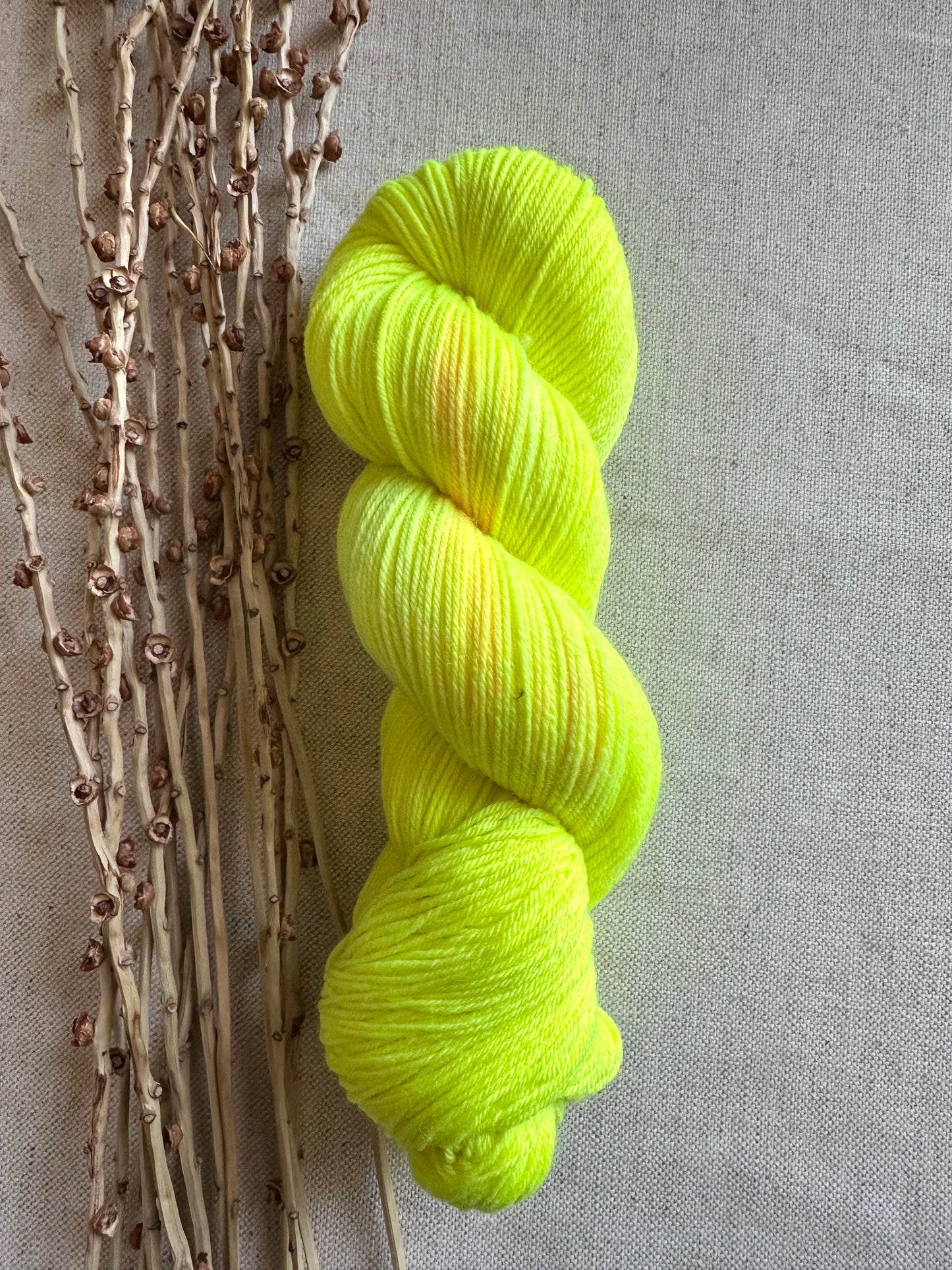 Glowing Lemon 100g Skein