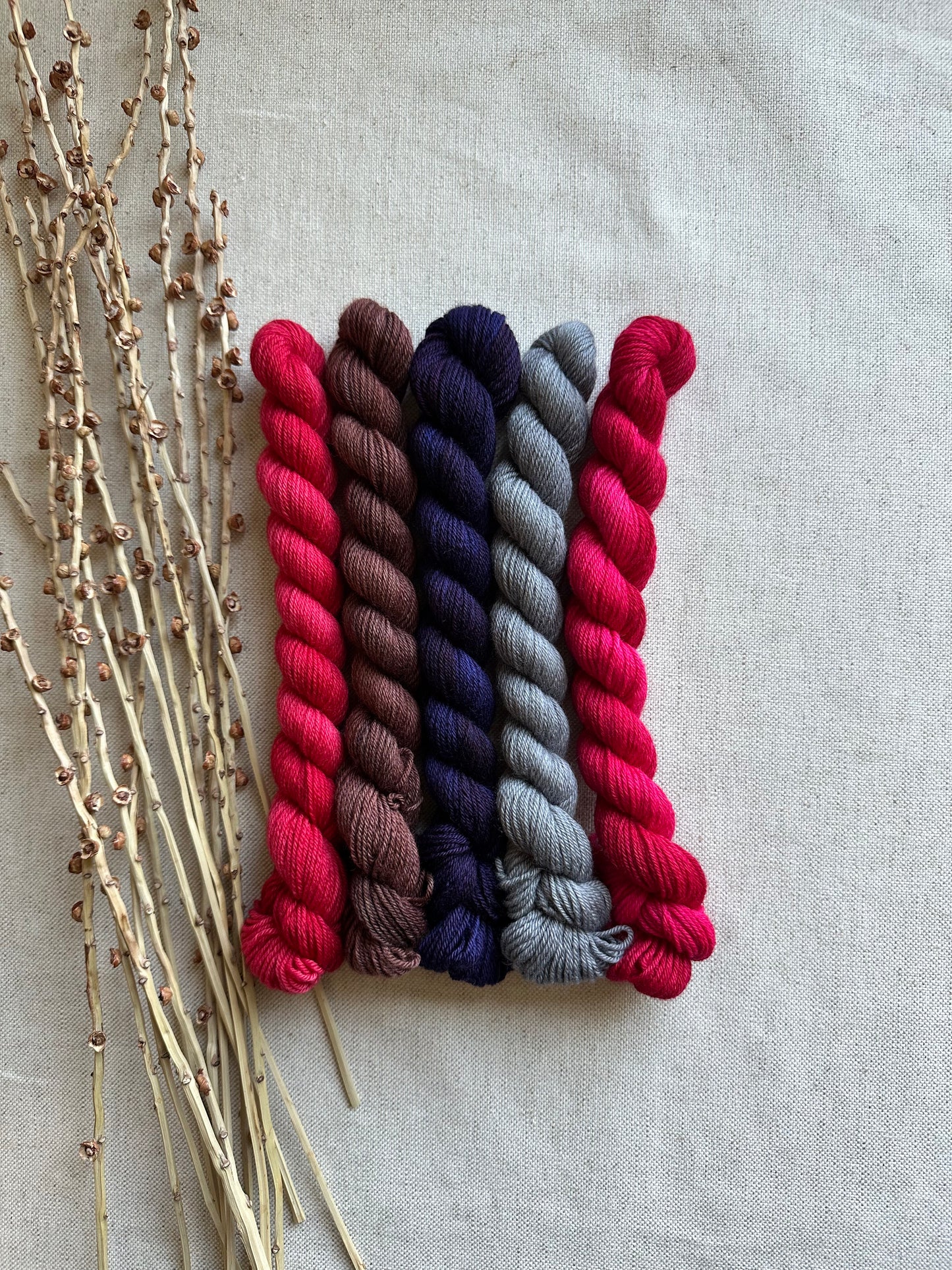 Just The Basics - SW Merino Nylon Mini Skein Set