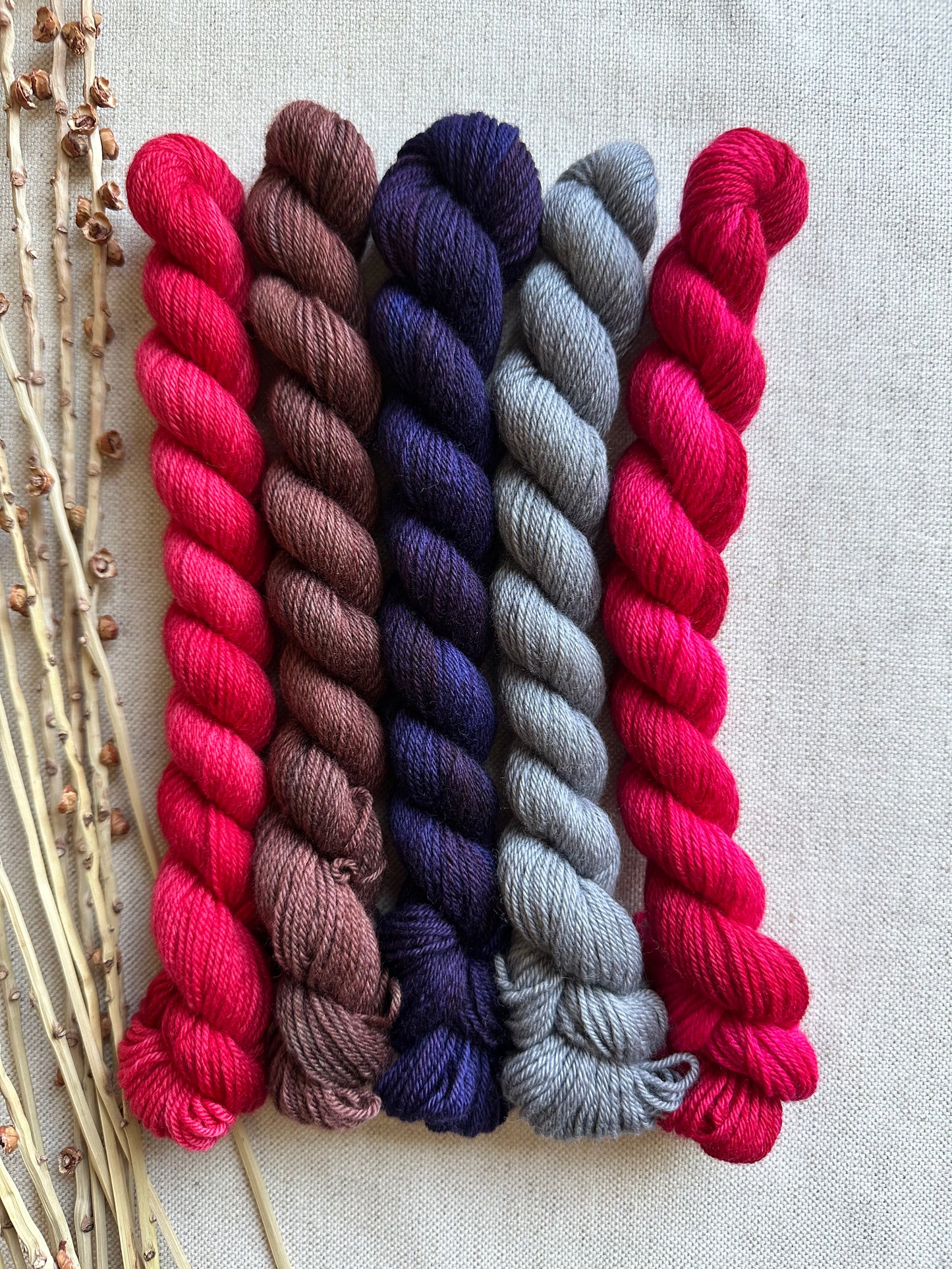 Just The Basics - SW Merino Nylon Mini Skein Set