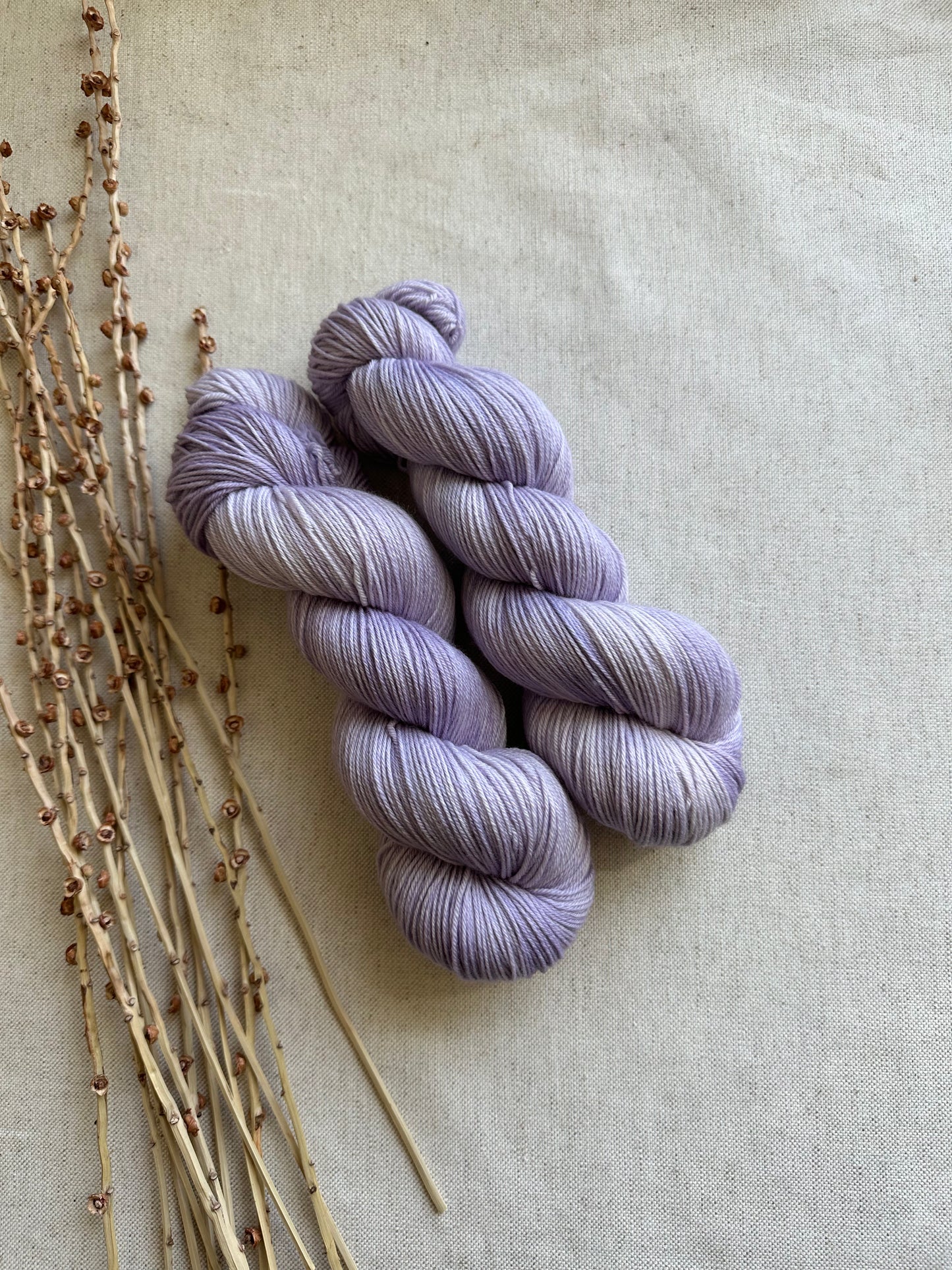 Dusty Lavender SW Merino Nylon Yarn