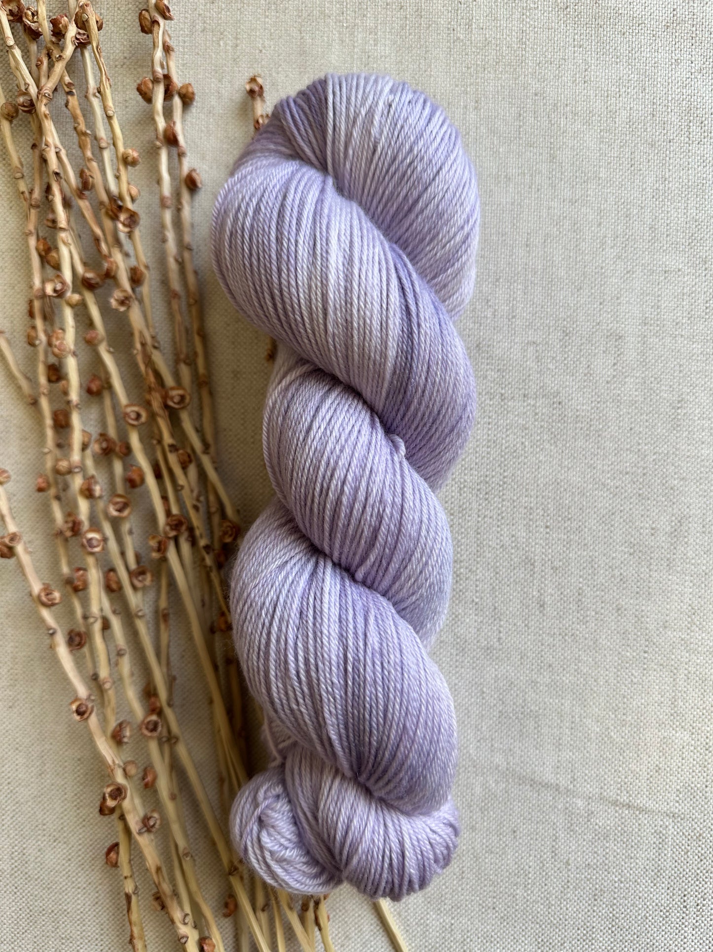 Dusty Lavender SW Merino Nylon Yarn