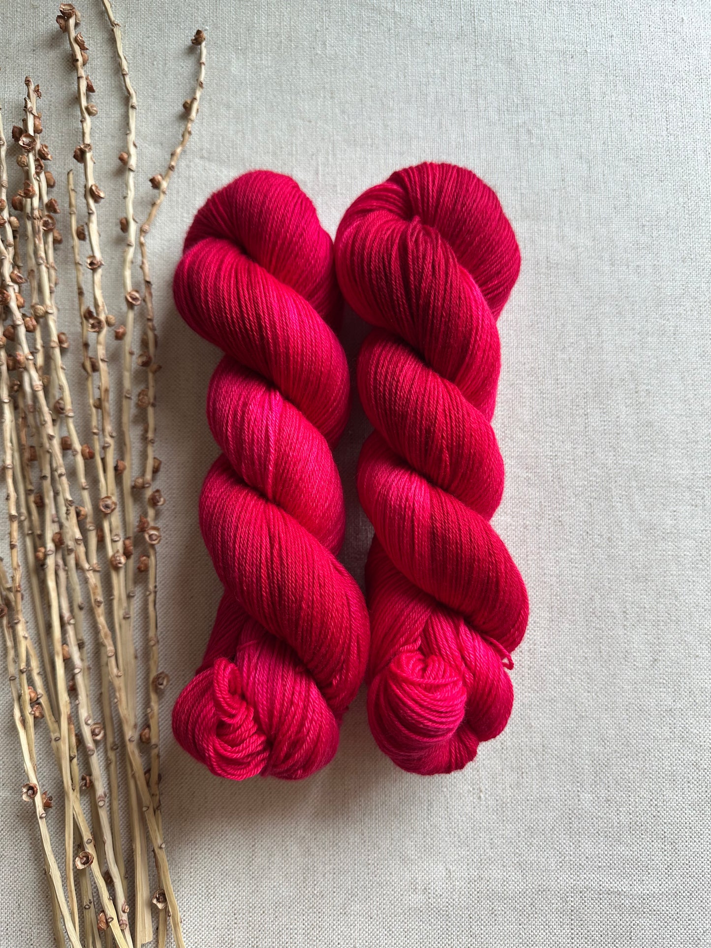 Rot Merino Untreated