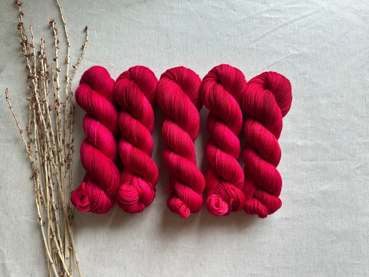 Rot Merino Untreated