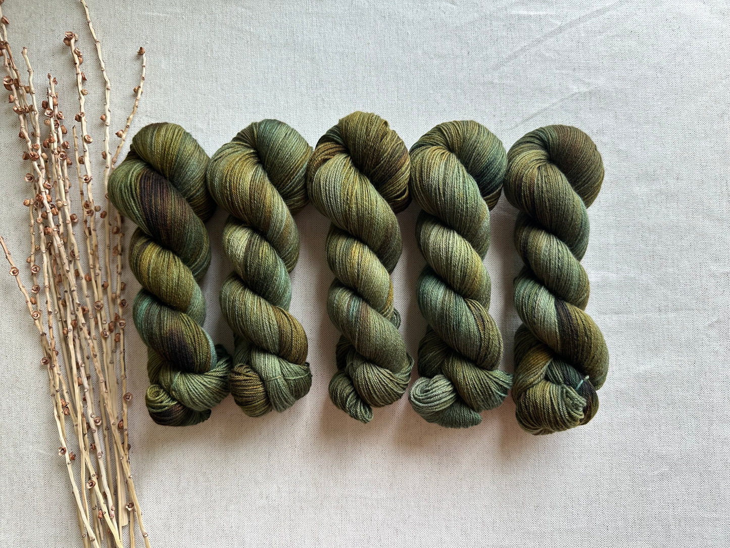 Grün Merino Untreated