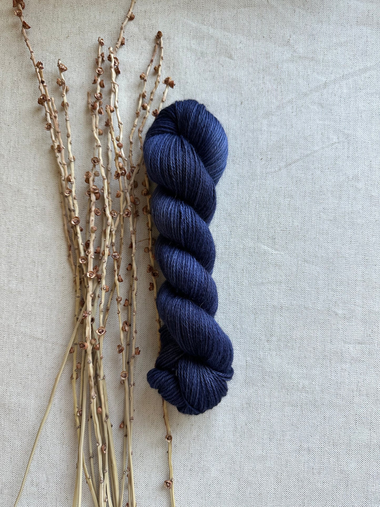 Navy Merino Baby Alpaca DK