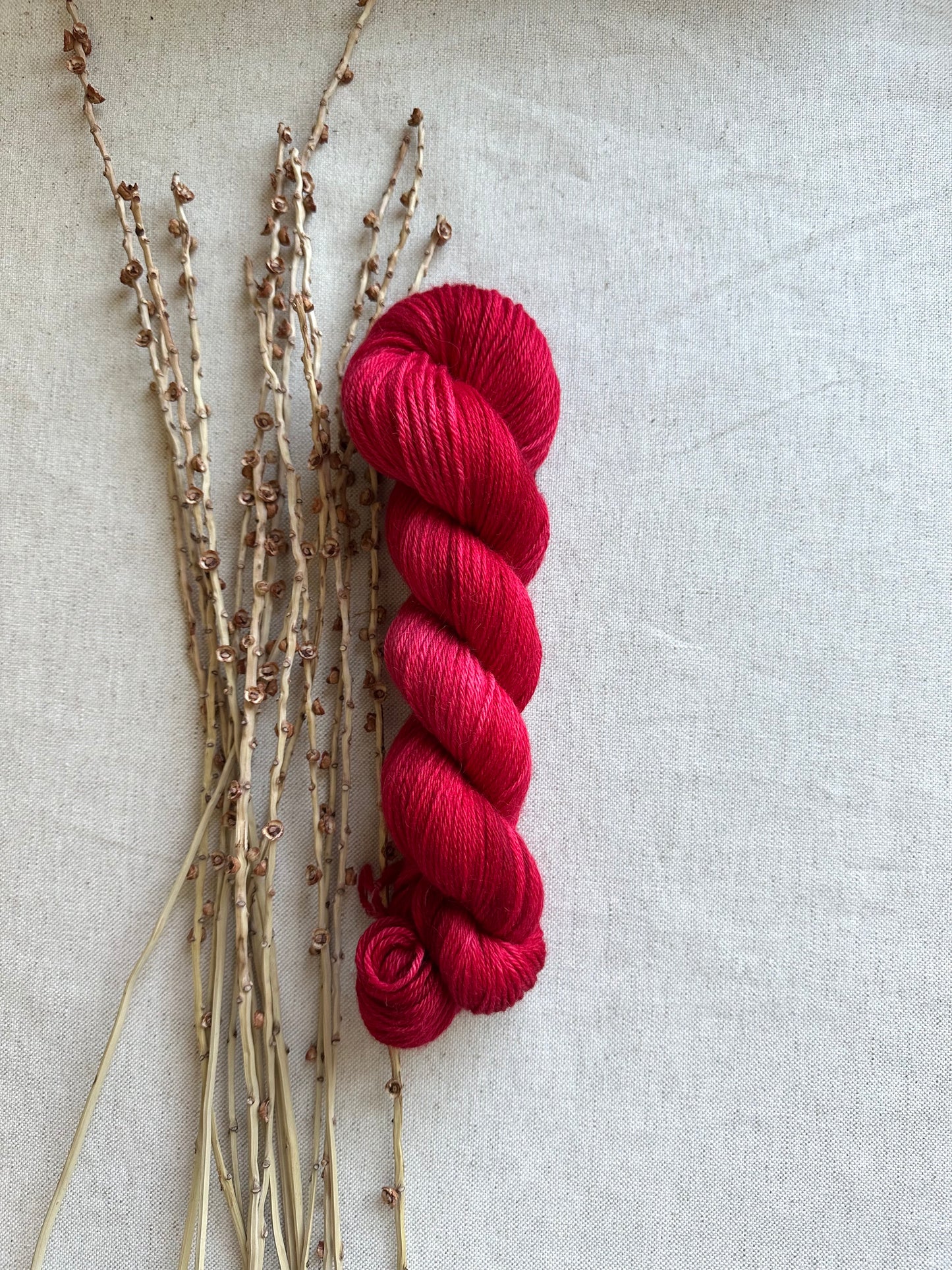 Poinsettia Merino Baby Alpaca DK