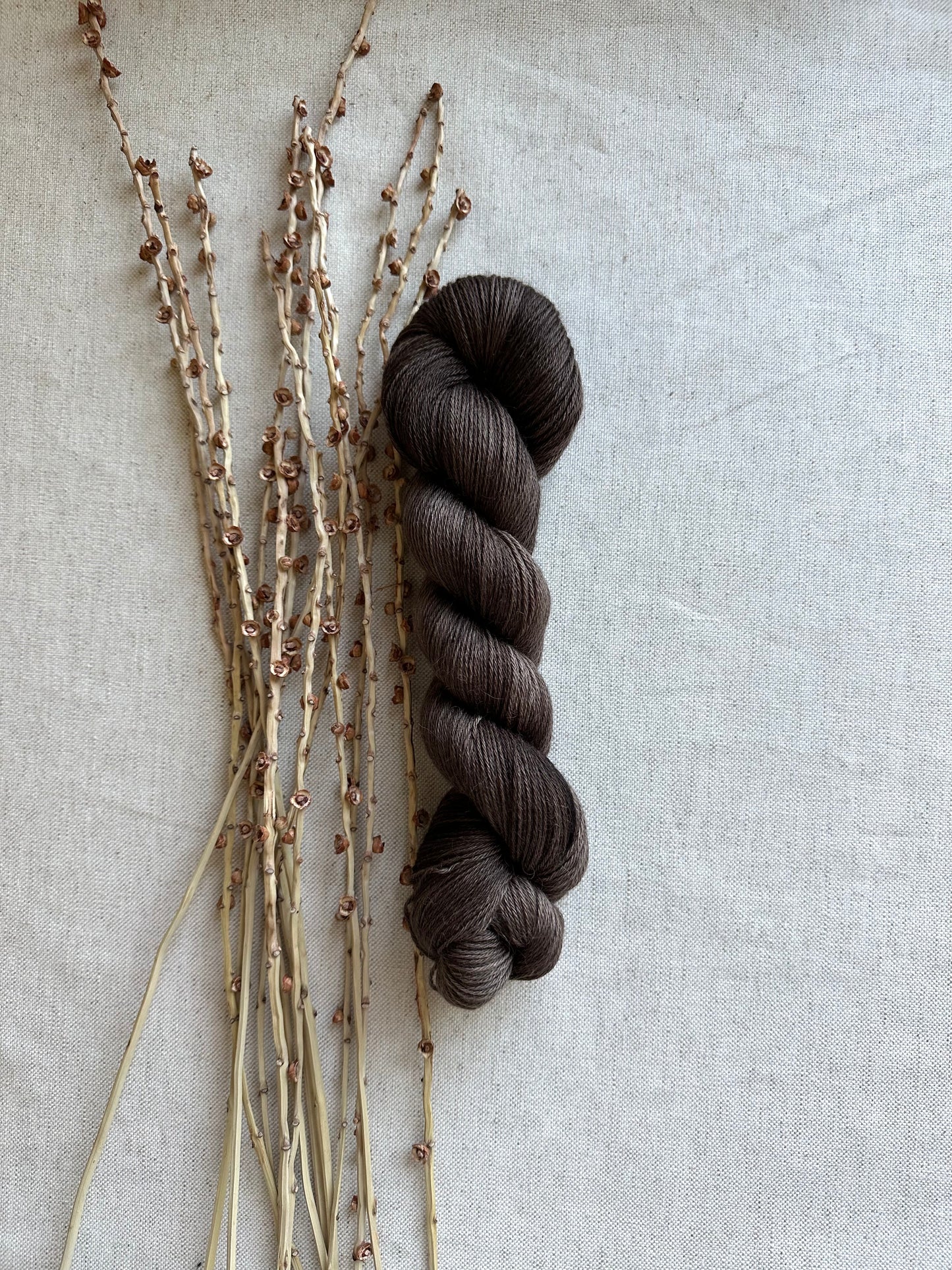Pecan Merino Baby Alpaca - Fingering