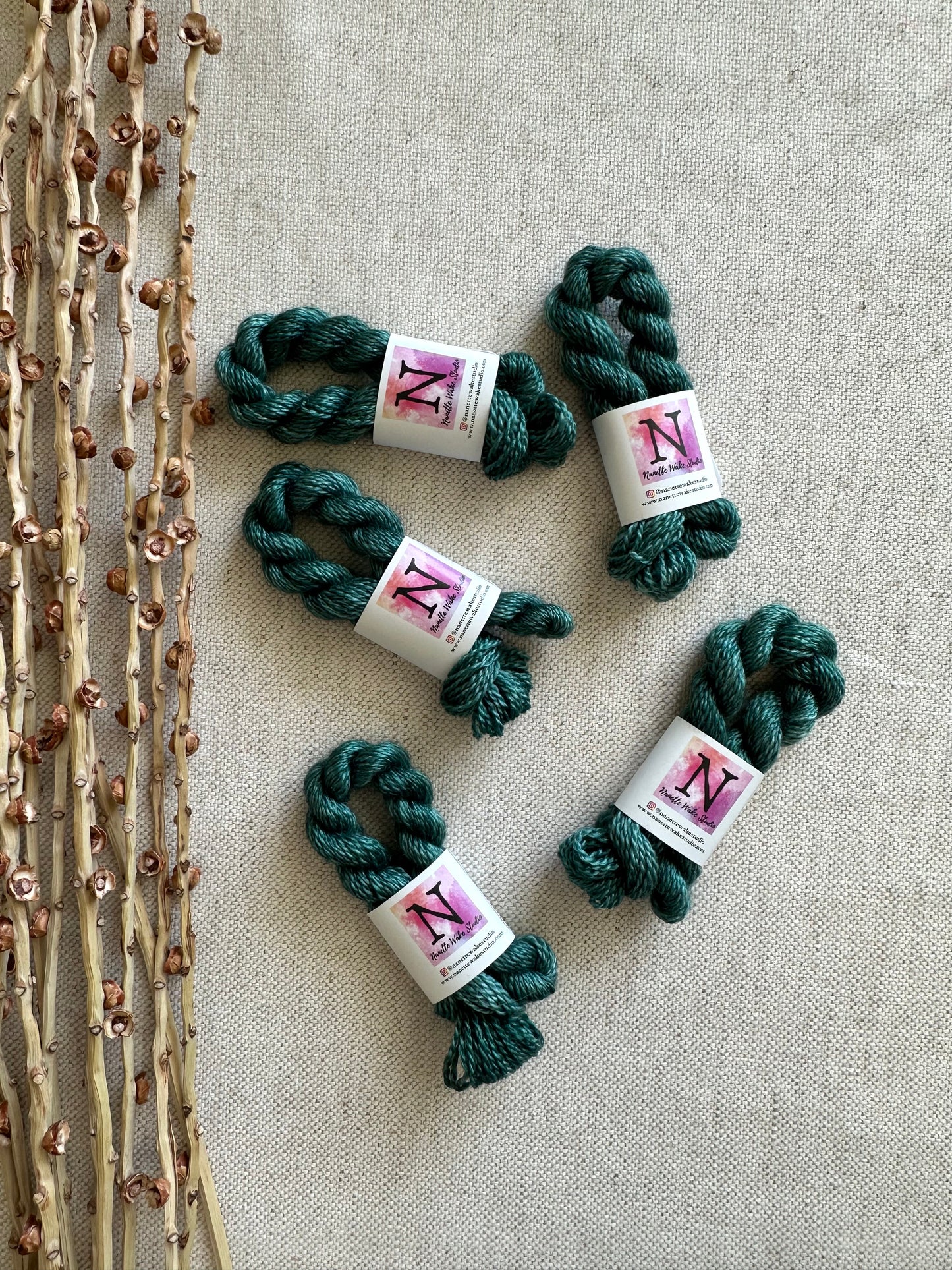 Forest Embroidery Thread