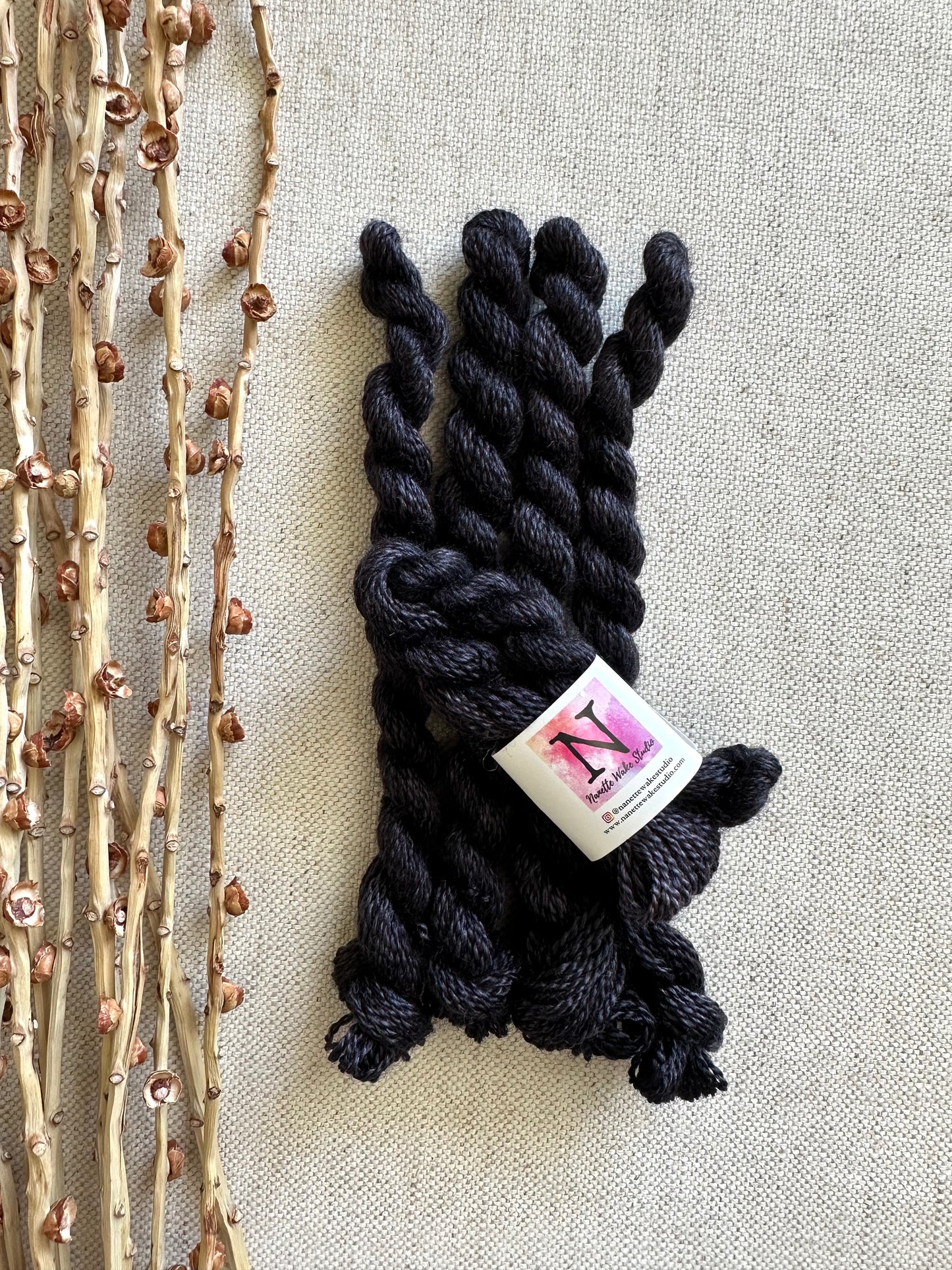 Noire Embroidery Thread