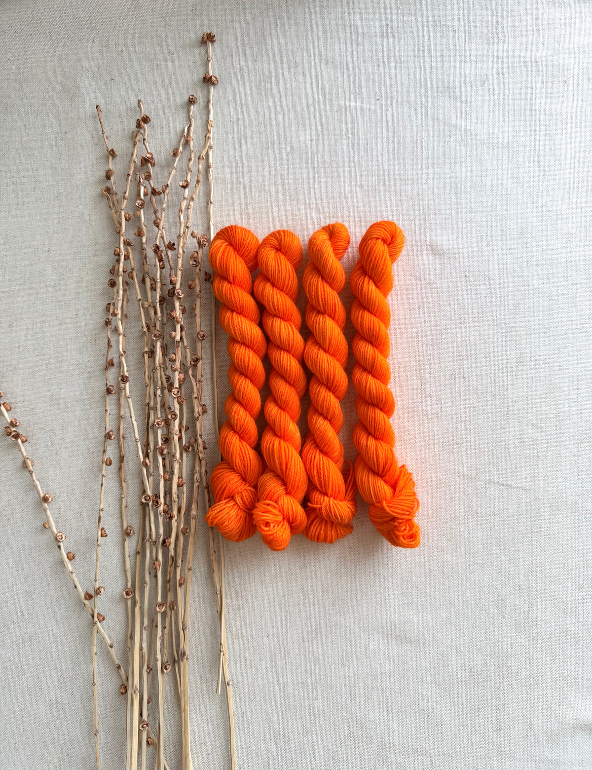 O J - SW Wool Recycled Nylon Mini Skein