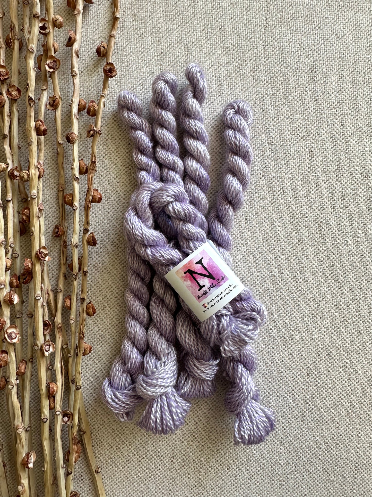 Lavender Embroidery Thread