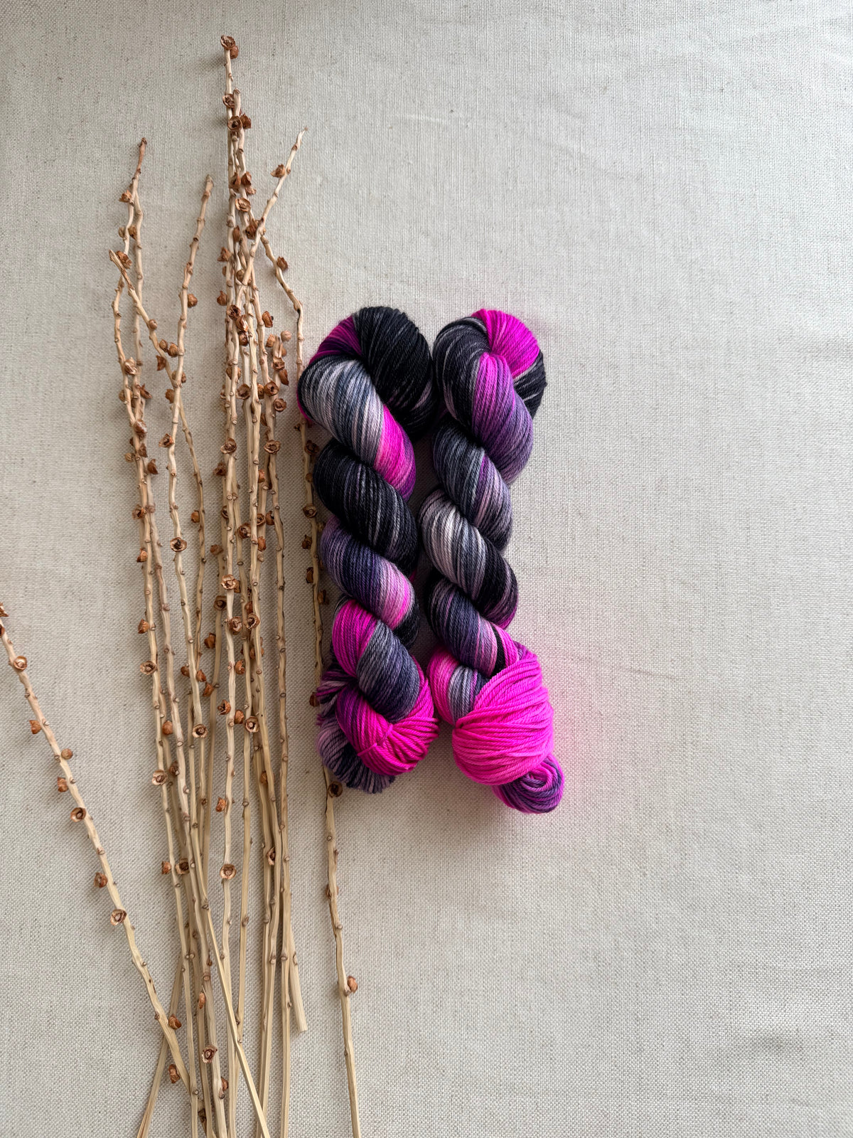 Lipstick Smudges SW Merino Nylon 50g Skein
