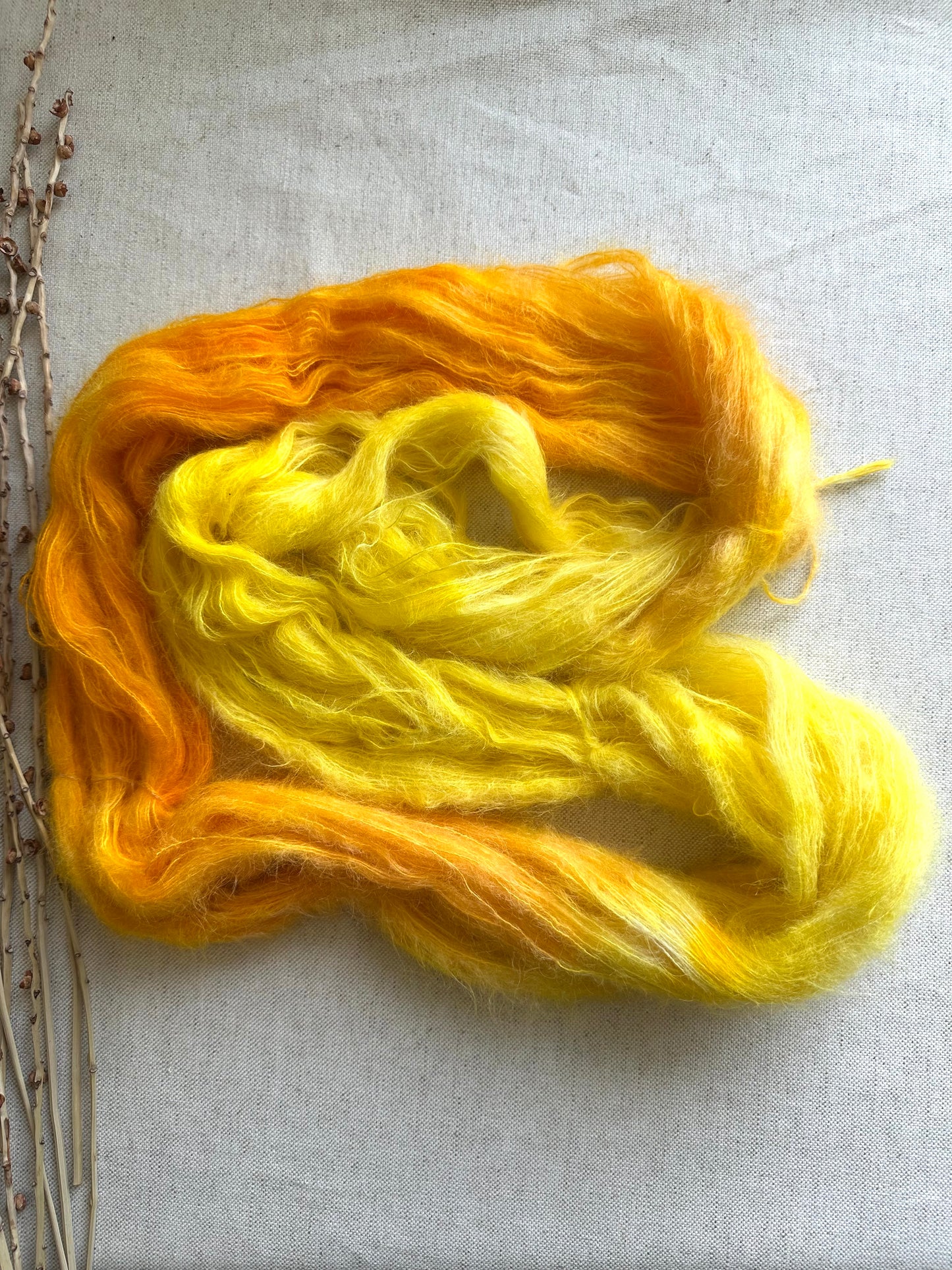 A Little Ray of Sun Suri Alpaca Silk