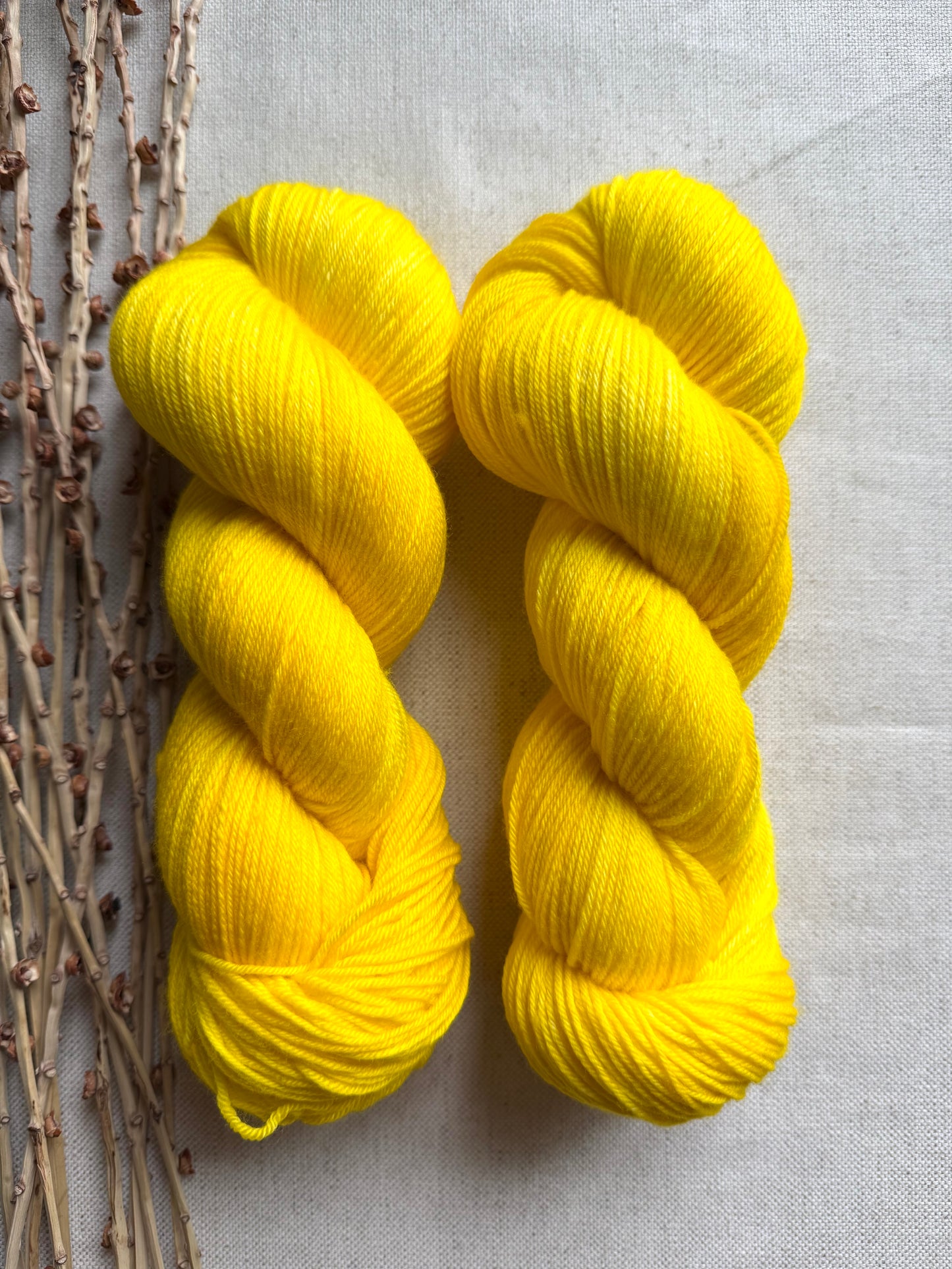 Sun Yellow 100g Skein