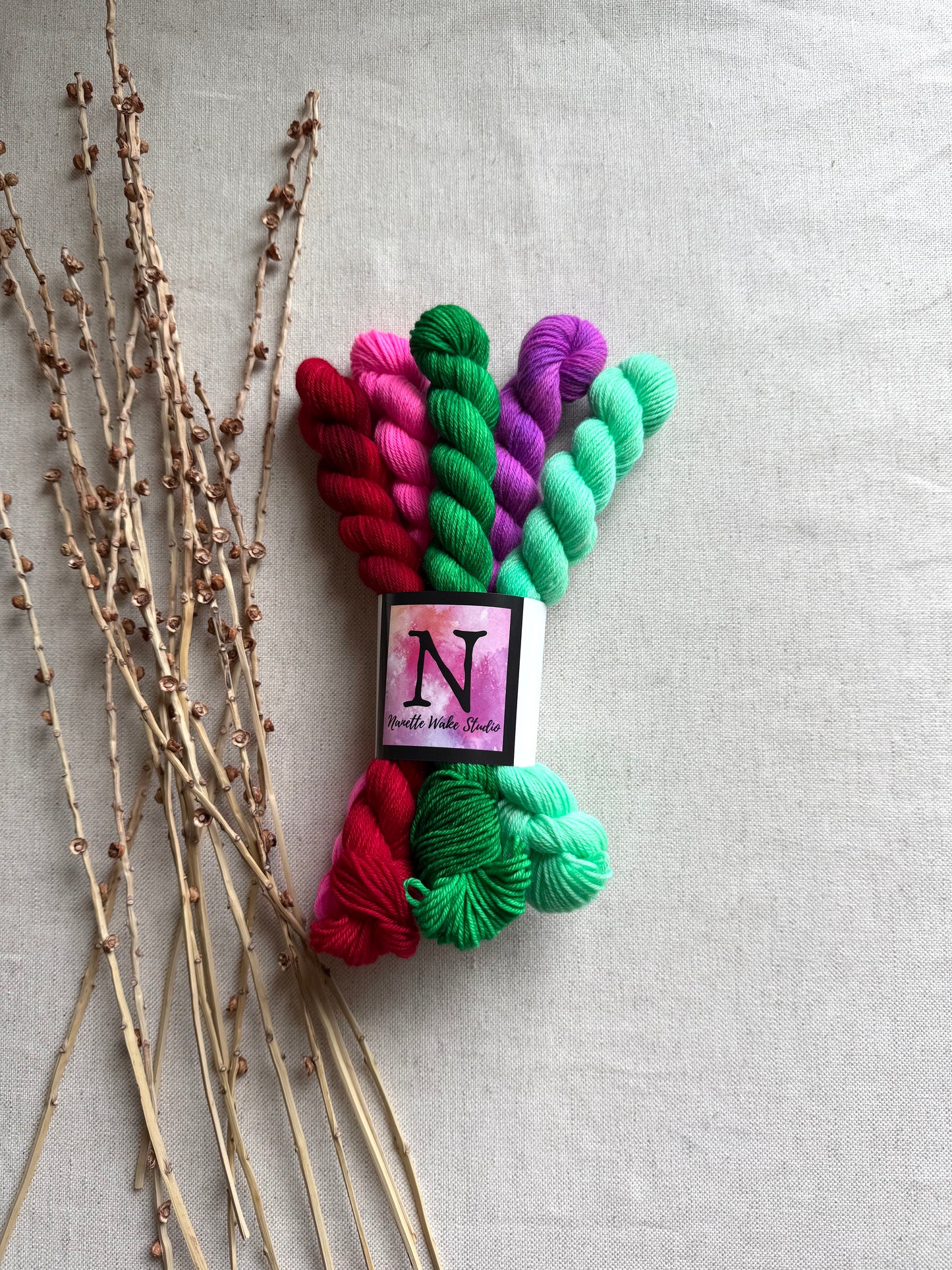 Candyland - SW Merino Nylon Mini Skein Set