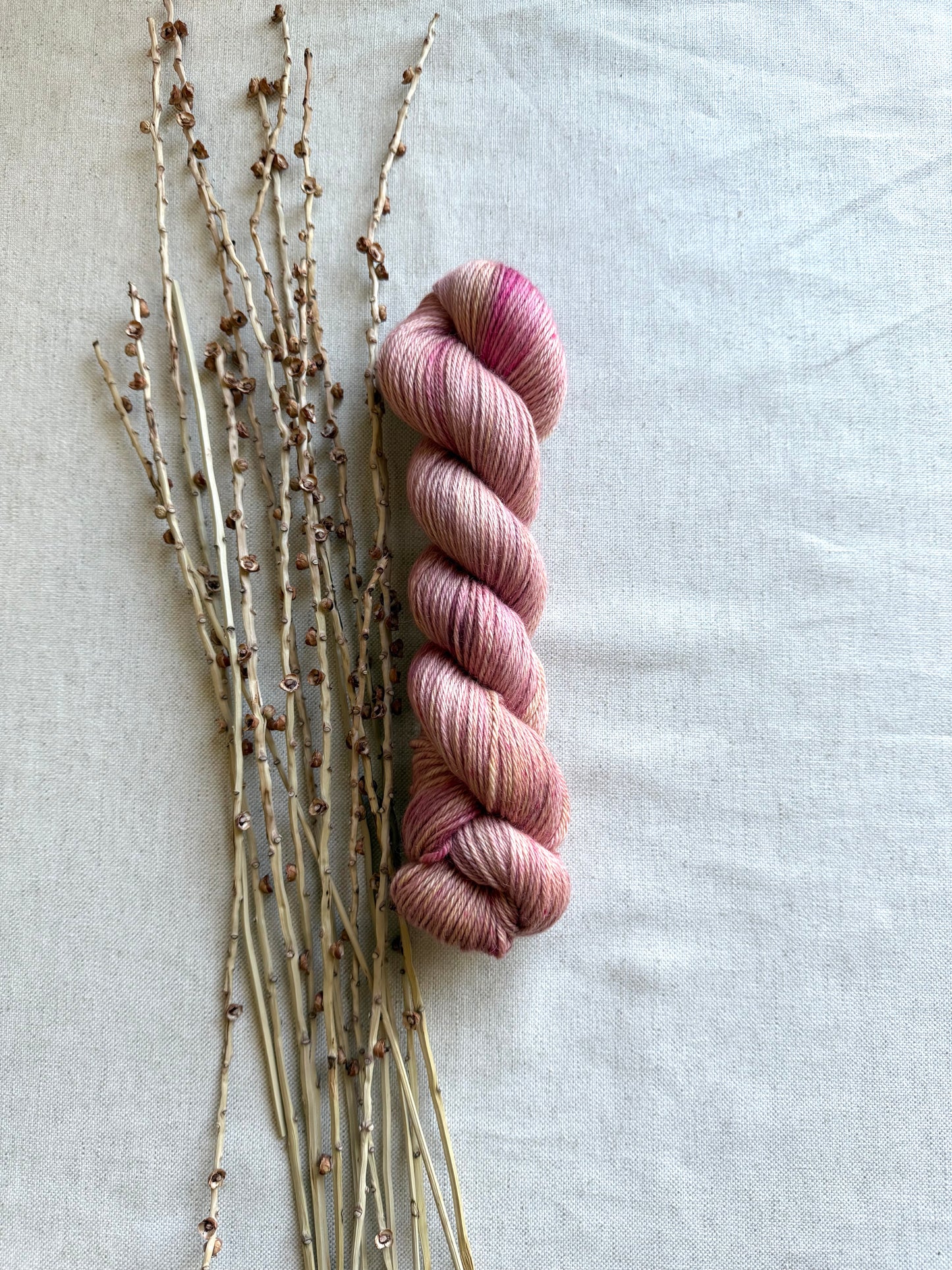 Rhubarb Pie Merino Baby Alpaca