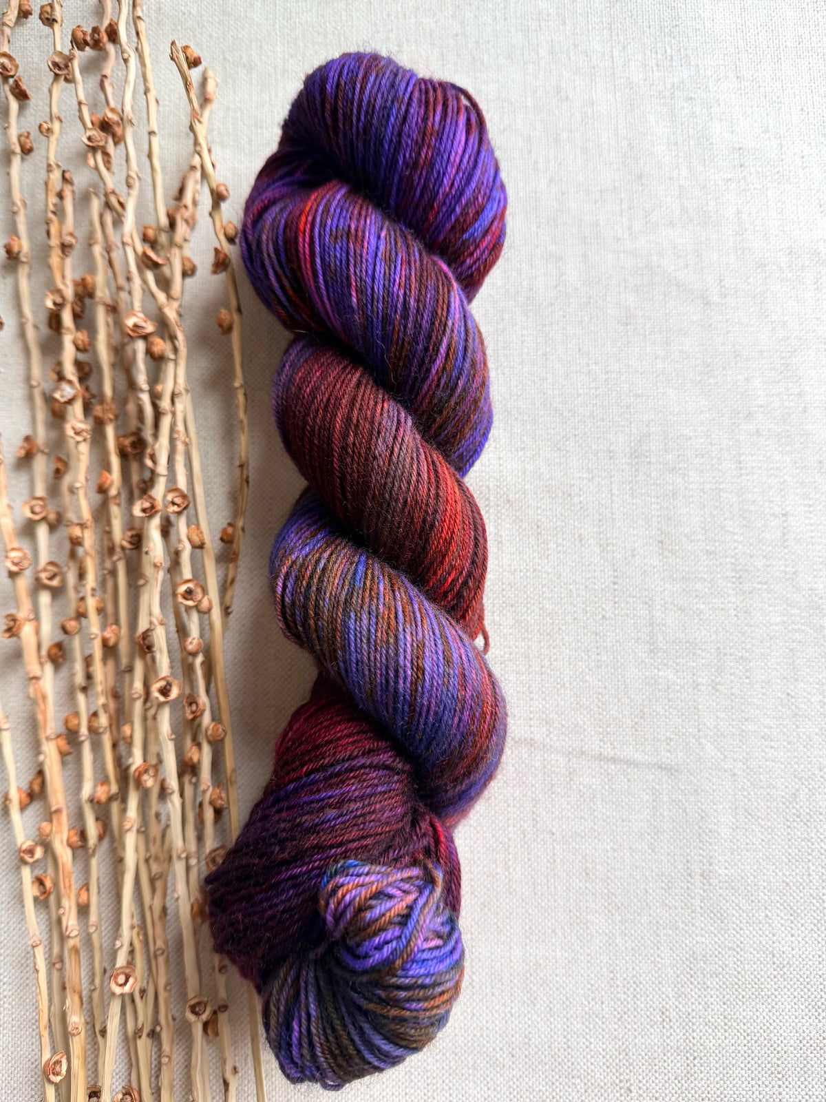 You're Plum-Believable - SW Wool Recycled Nylon 100g