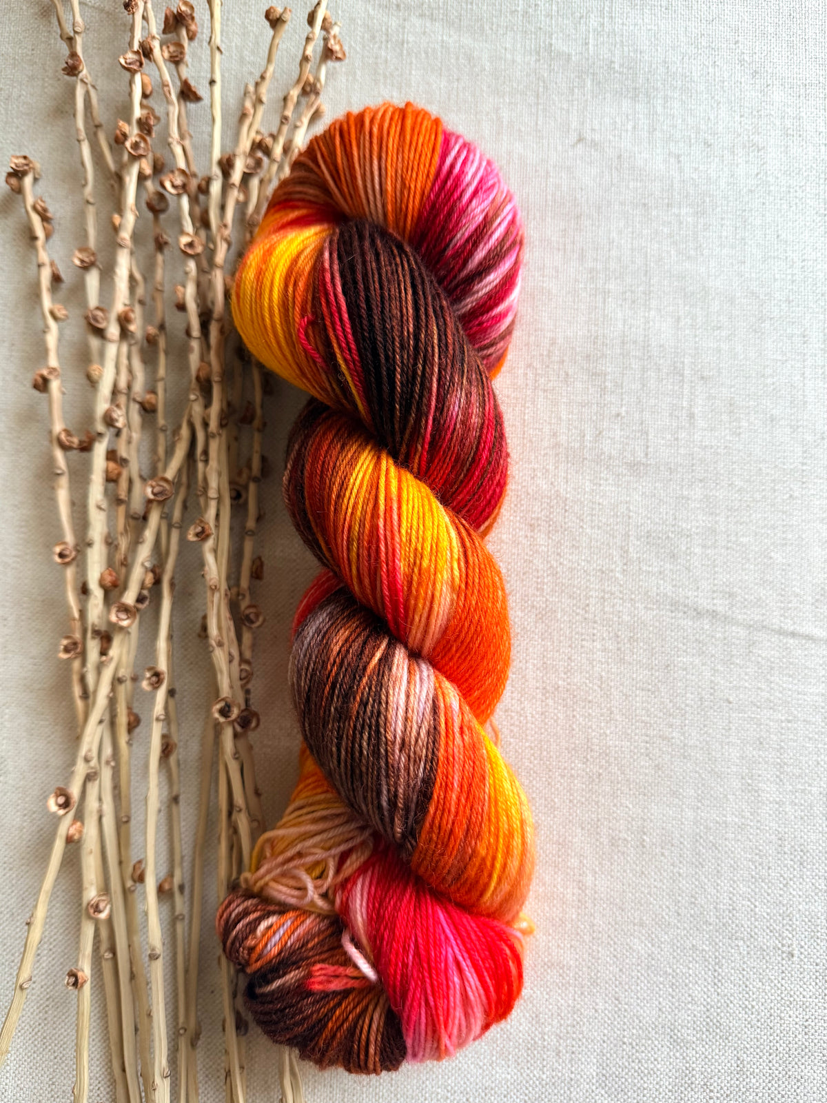 Fall In The PNW - SW Wool Recycled Nylon 100g