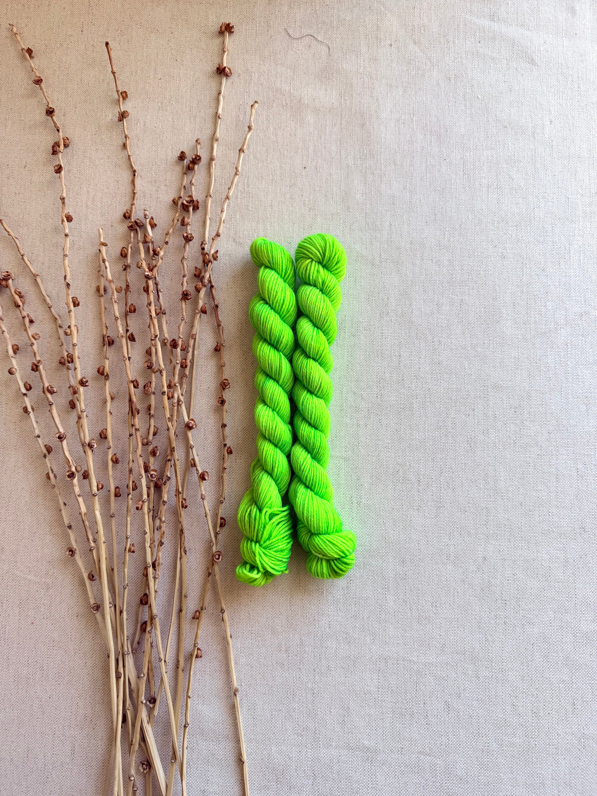 Glowing Lime - Soft Sock Mini