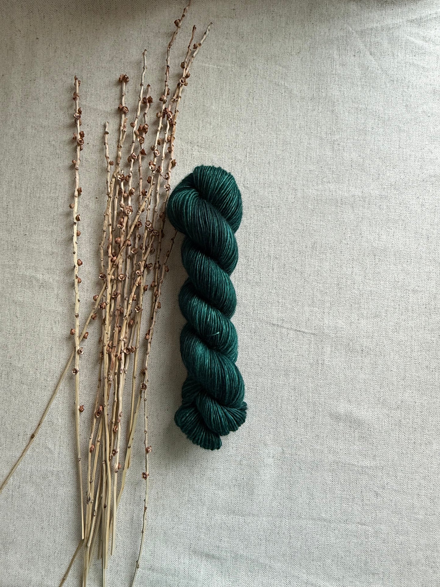 Forest Green 100% SW Merino DK