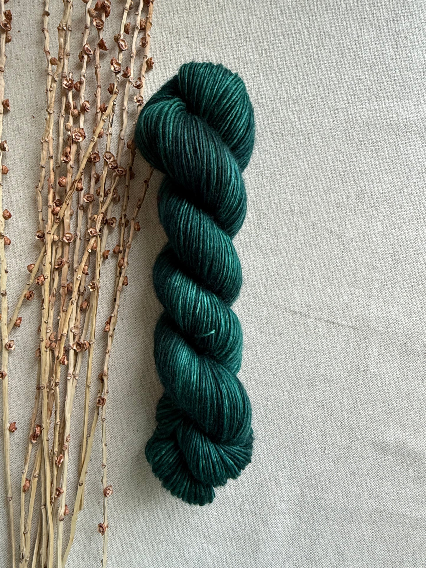 Forest Green 100% SW Merino DK