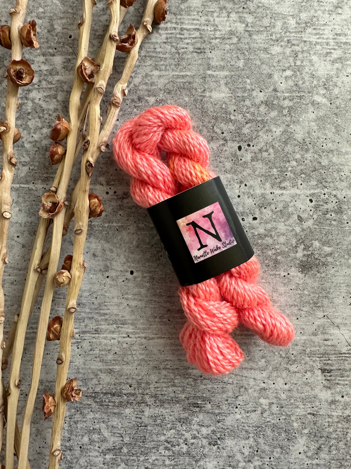 Coral Embroidery Thread