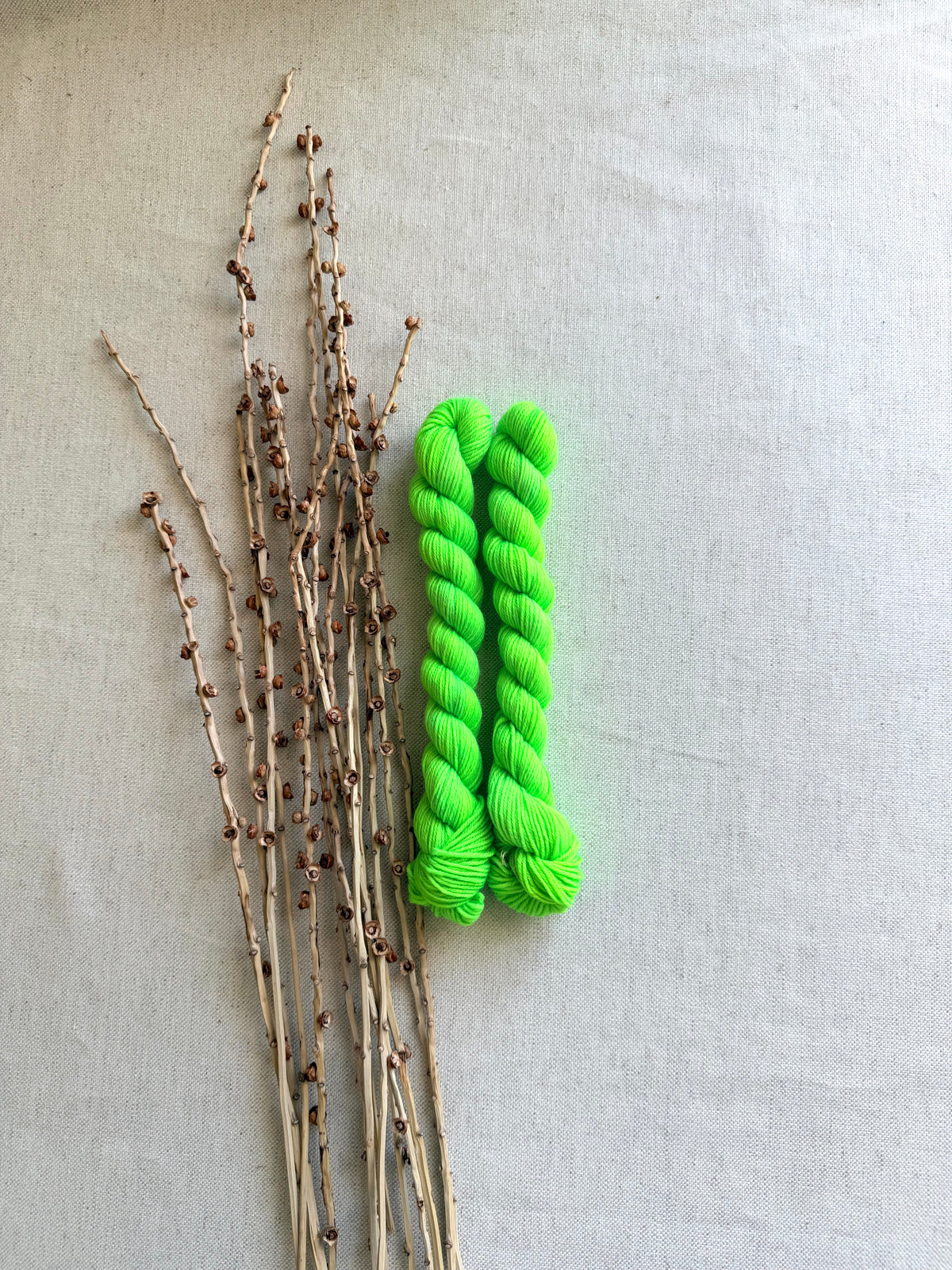 Glowing Lime - Sturdy Sock 20g