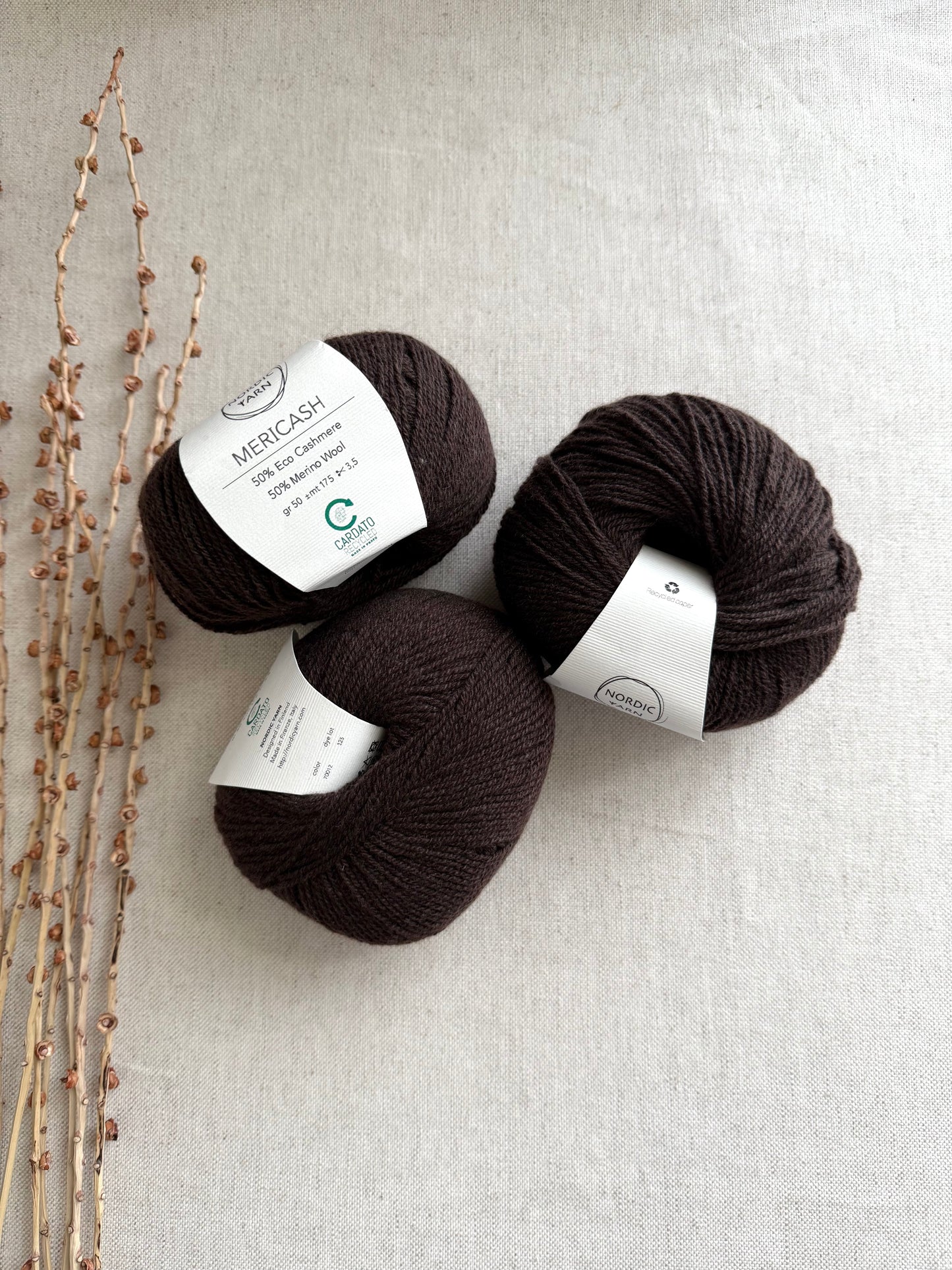 Nordic Yarn - Dark Brown