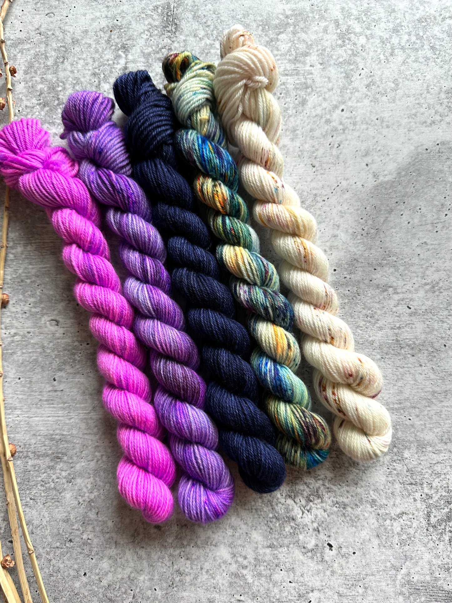 Lily Pad - SW Merino Nylon Mini Skein Set