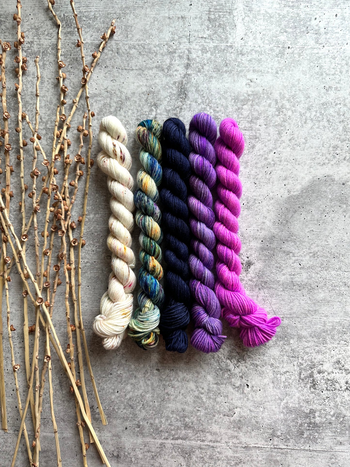 Lily Pad - SW Merino Nylon Mini Skein Set