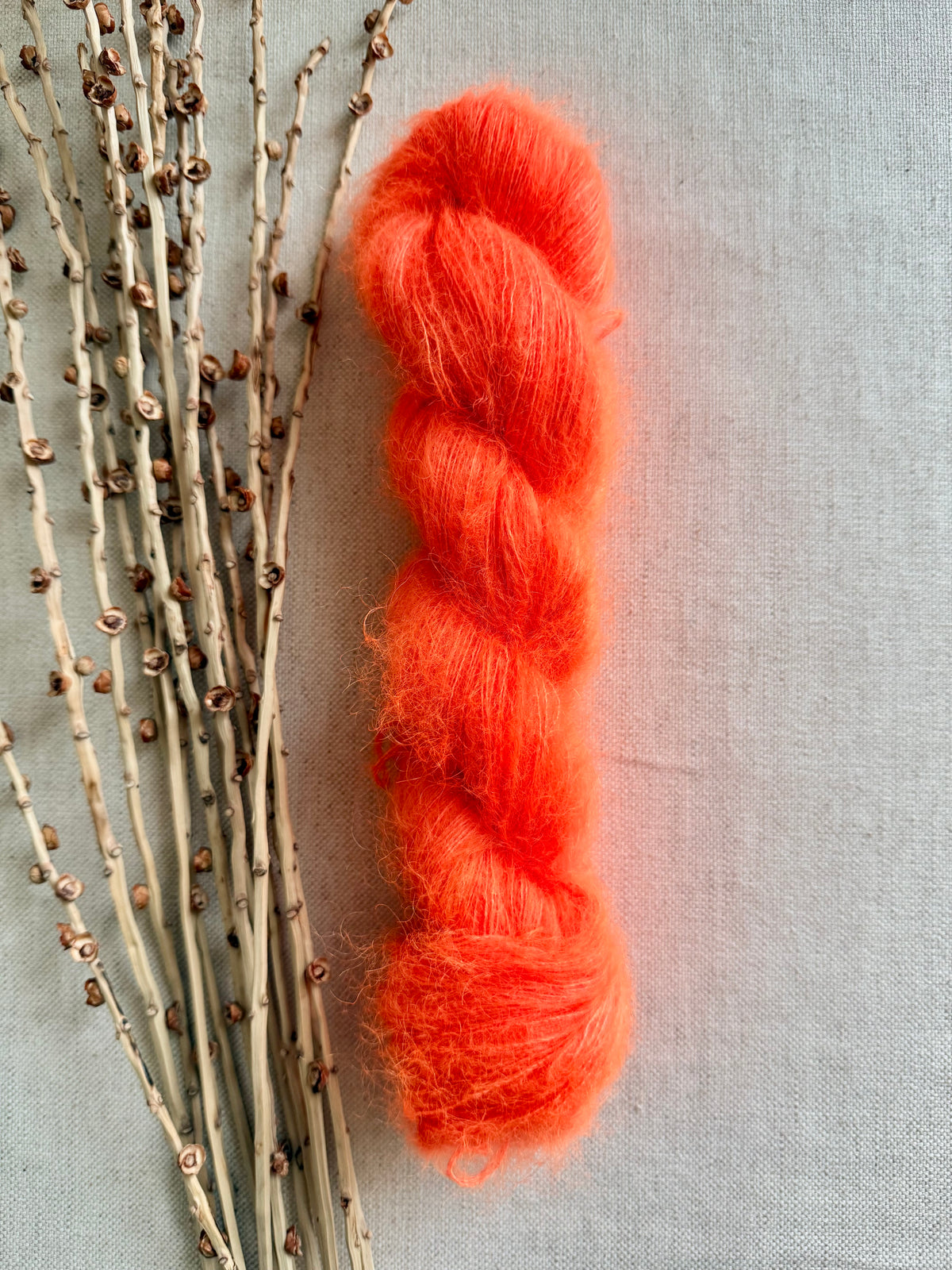 Neon Shrimp - Kid Mohair Silk
