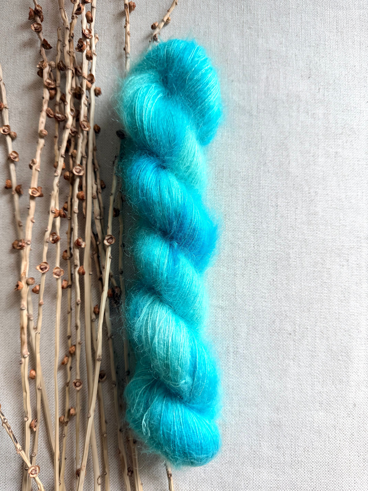 Robin's Egg - Kid Mohair Silk