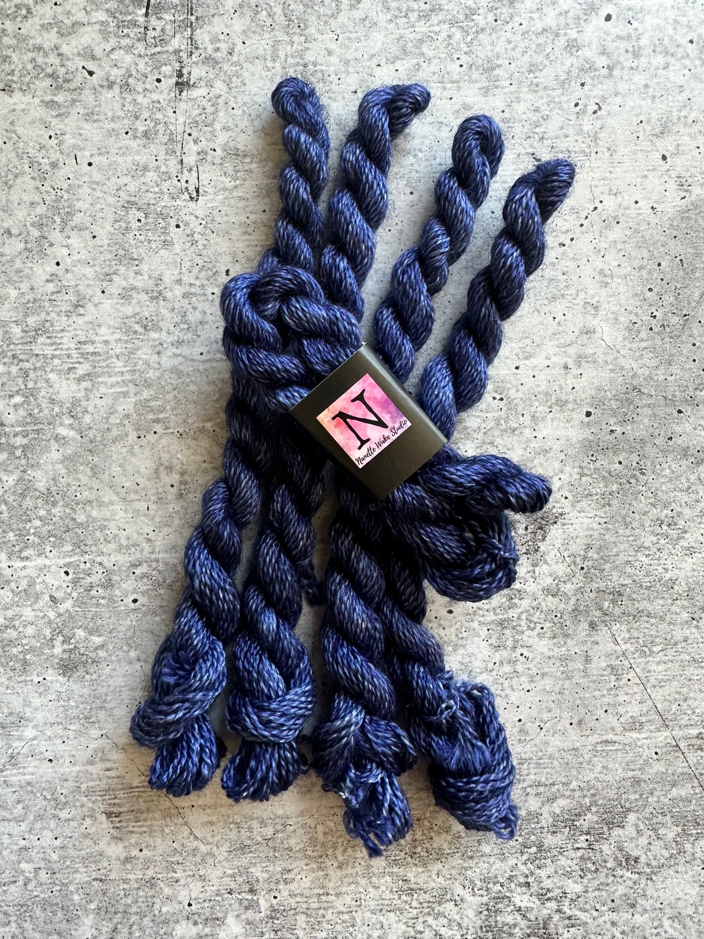 Navy Embroidery Thread